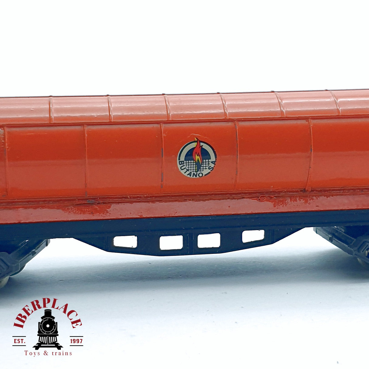 💡♻️ 2da mano - IBERTREN vagón cisterna Butano SA RENFE N escala 1:160