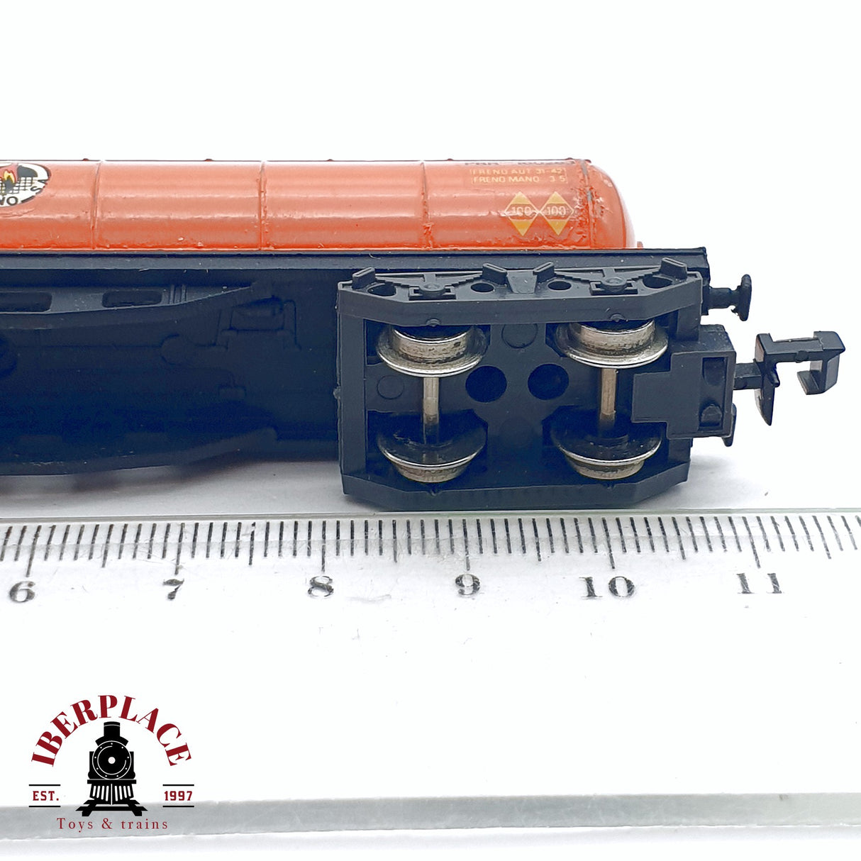 💡♻️ 2da mano - IBERTREN vagón cisterna Butano SA RENFE N escala 1:160