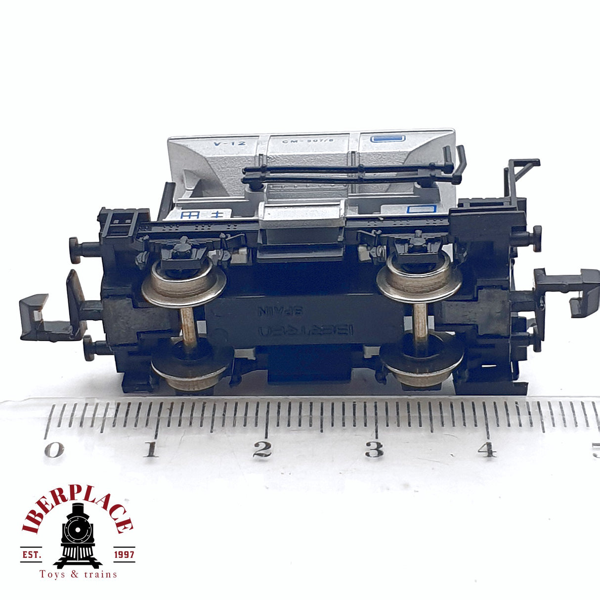 ♻️ 2da mano - IBERTREN 465 vagón tolva con carbón V12 N escala 1:160