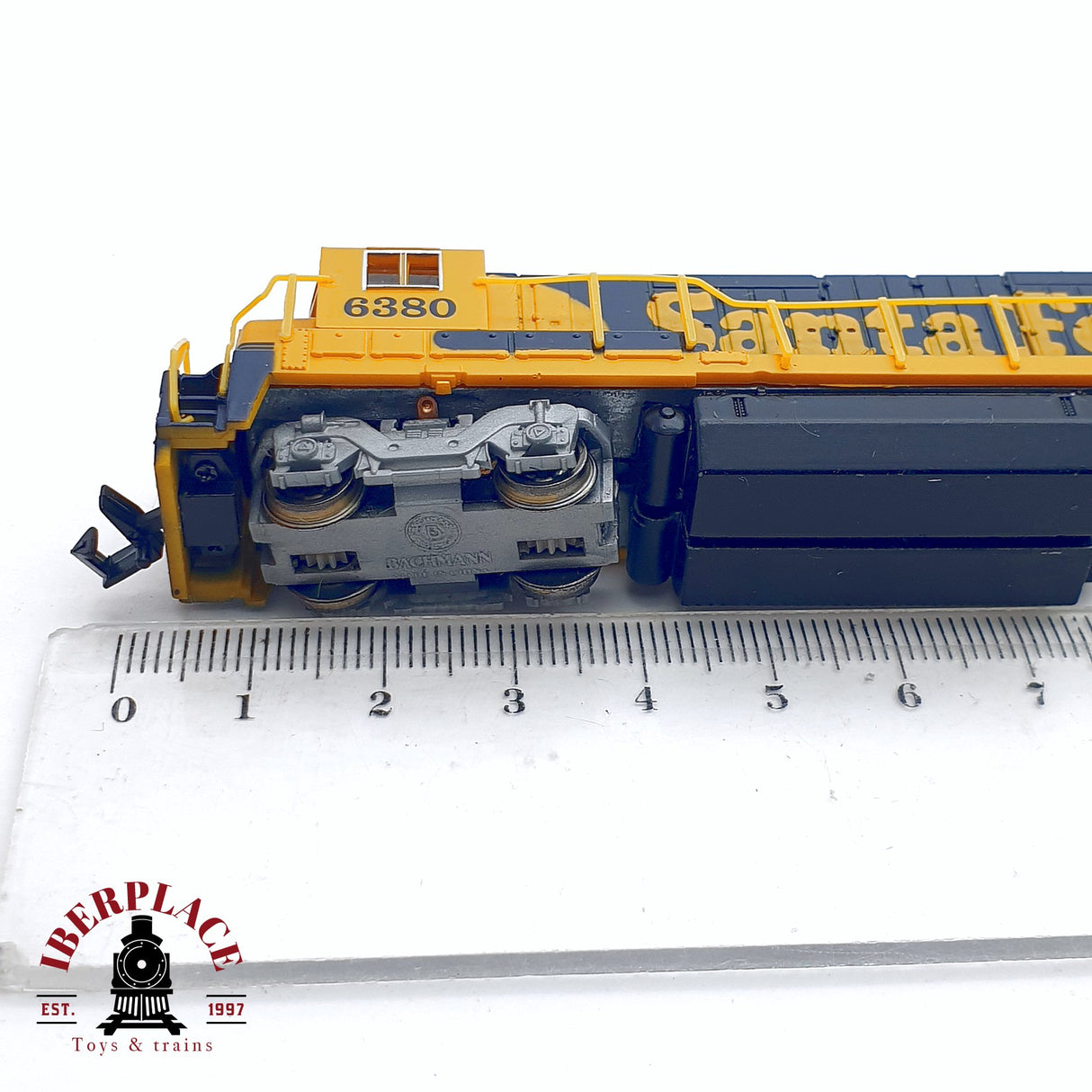 ♻️ 2da mano - Bachmann 61351 Locomotora diesel SANTA FE 6380 N escala 1:160