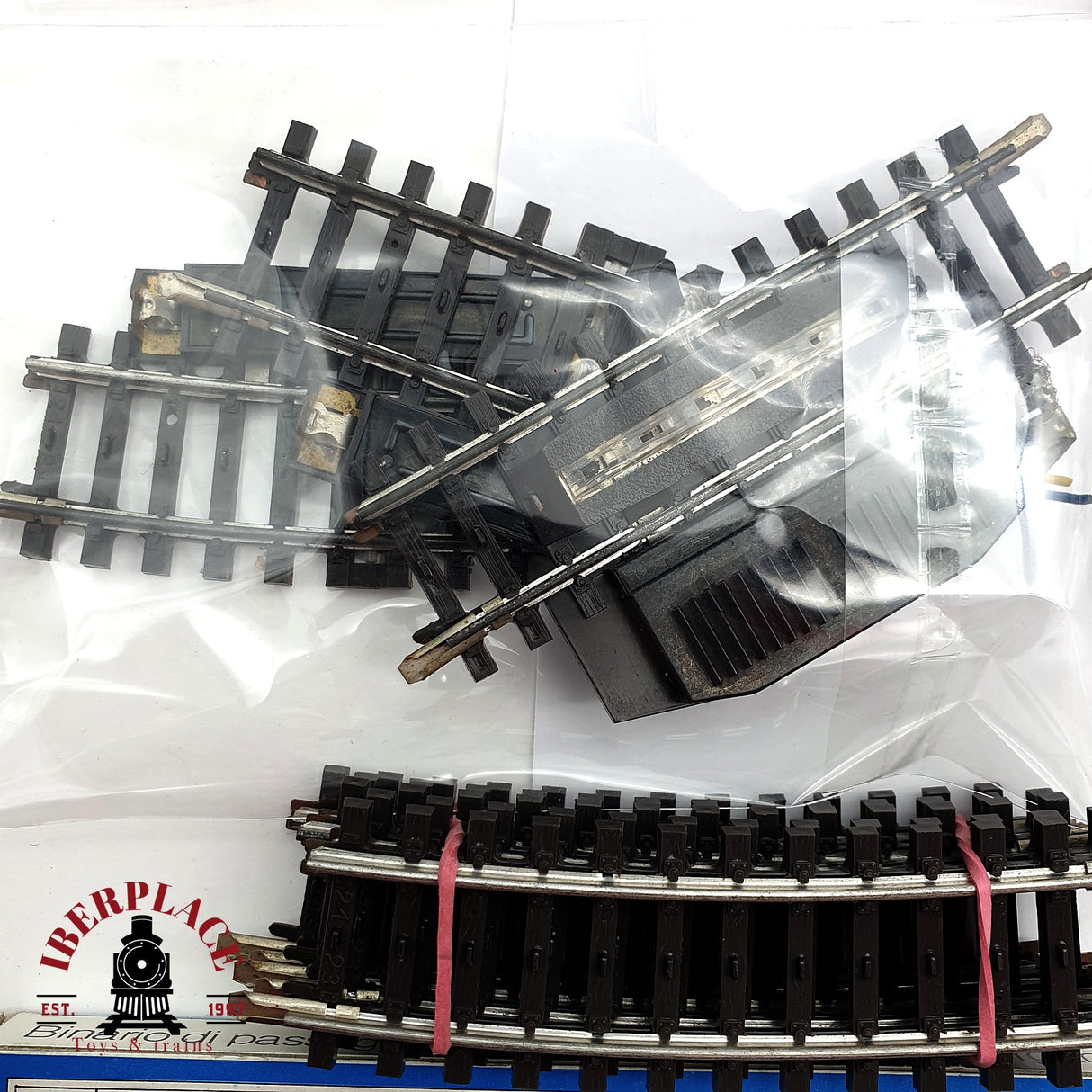 ♻️ 2da mano - Märklin 110x vías rectas curvas de conexión Sistema K pupitres encarrilador H0 escala 1:87 E15