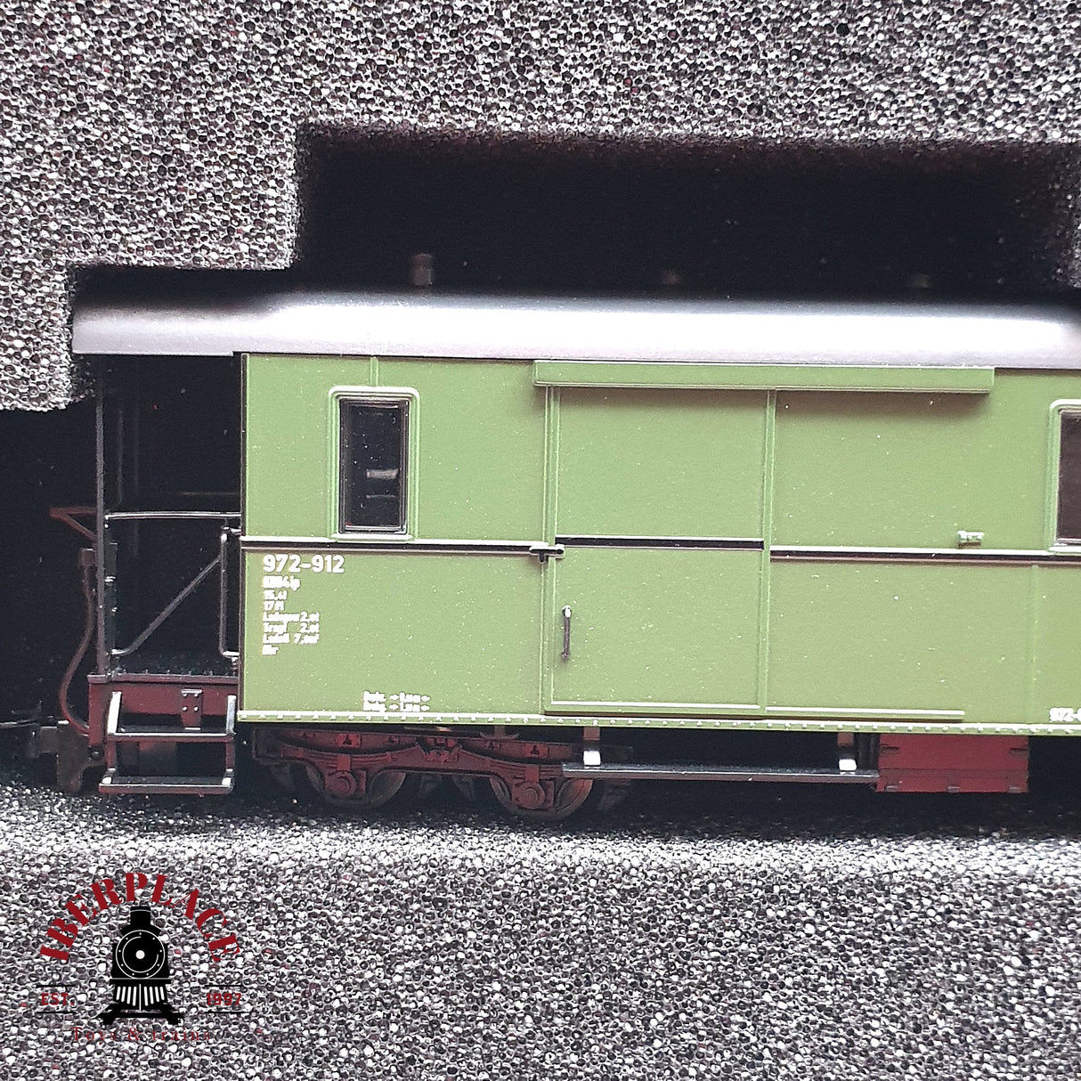 ♻️ 2da mano - DC Tillig Bahn 01173 tren mercancías y pasajeros DR Ep III H0e escala 1:87 E15