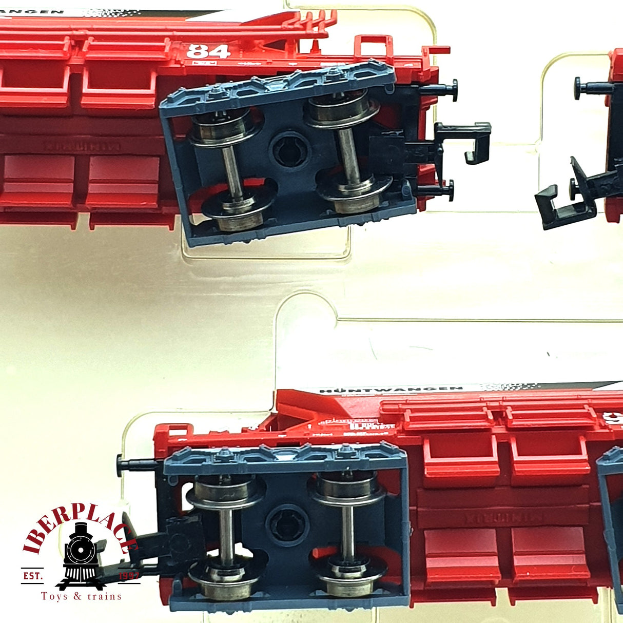 ♻️ 2da mano - Minitrix 15601 set vagones tolva Hüntwangen SBB CFF N escala 1:160 E16