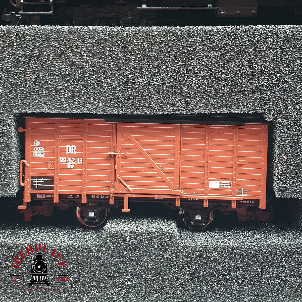 ♻️ 2da mano - DC Tillig Bahn 01173 tren mercancías y pasajeros DR Ep III H0e escala 1:87 E15