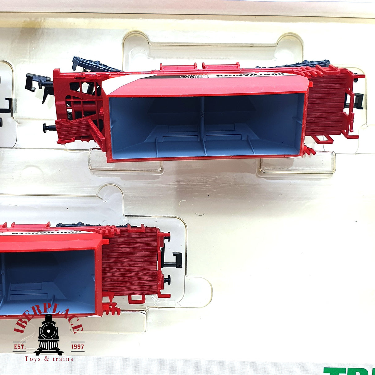 ♻️ 2da mano - Minitrix 15601 set vagones tolva Hüntwangen SBB CFF N escala 1:160 E16