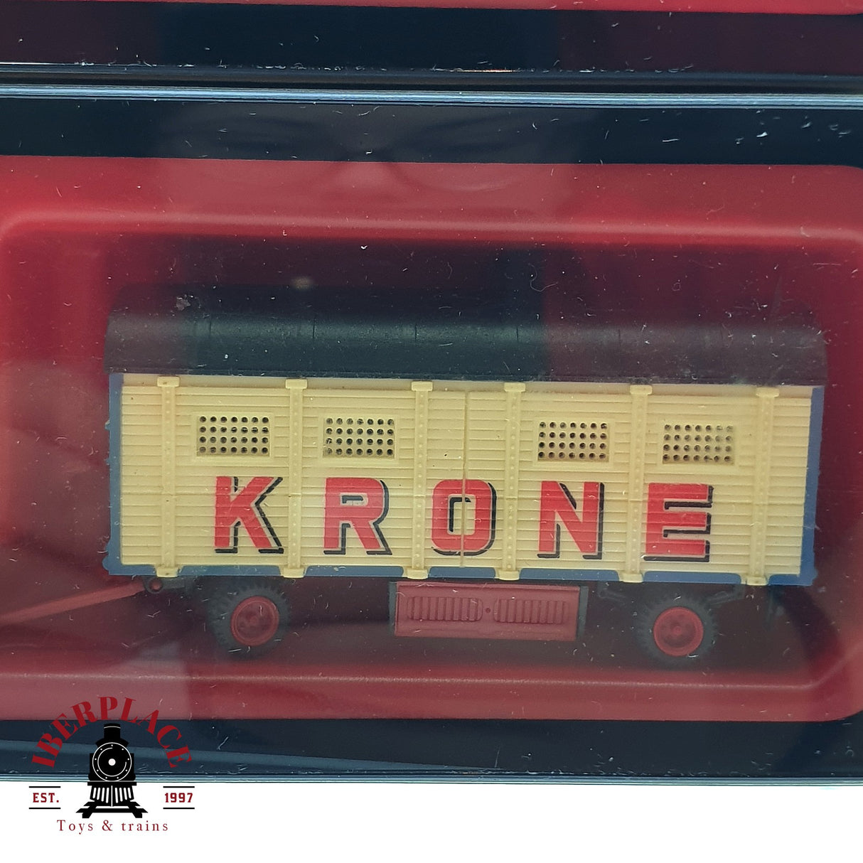 ♻️ 2da mano - 6x Preiser coches y vagones circo Krone H0 escala 1:87 E15