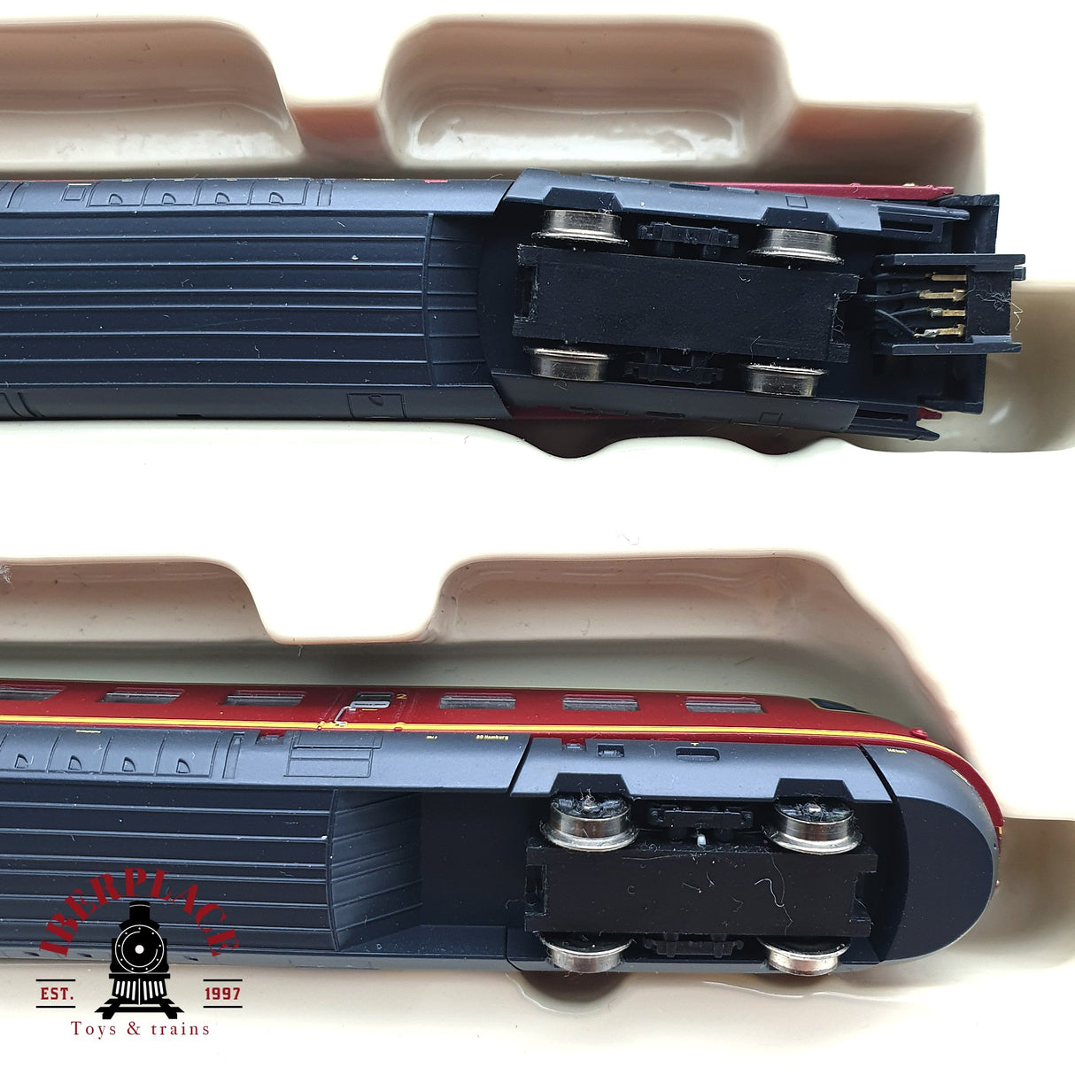 ♻️ 2da mano - Fleischmann 741202 Tren diesel BR 612 DB Ep IV N escala 1:160 E16