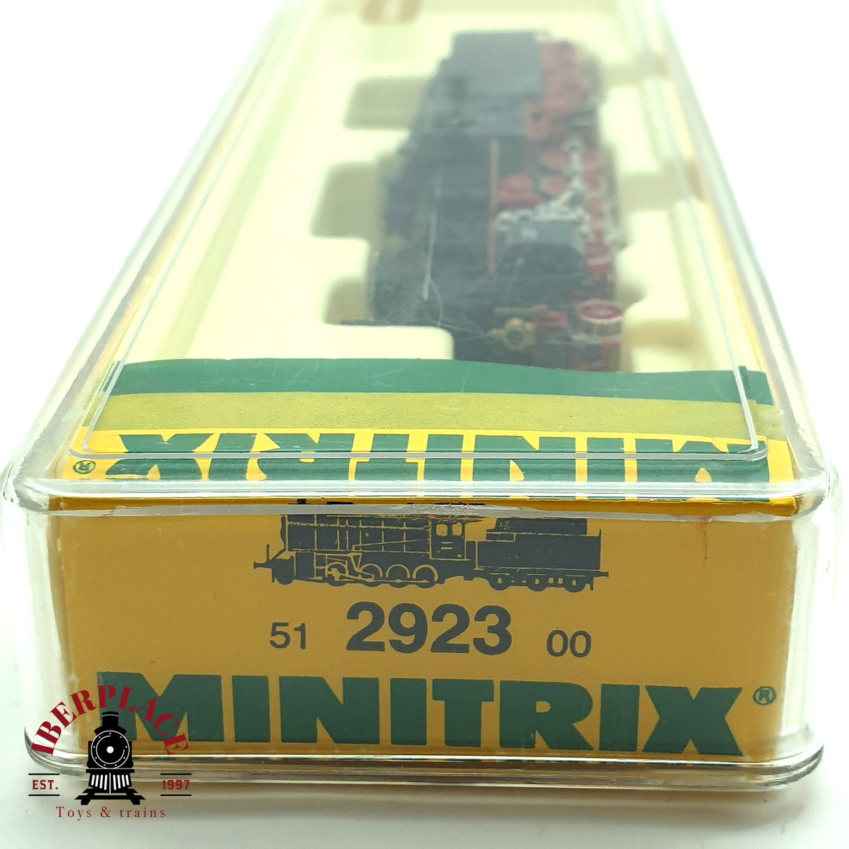 ♻️ 2da mano - Minitrix 51 2923 00 Locomotora DR 56 1113 N escala 1:160 E16