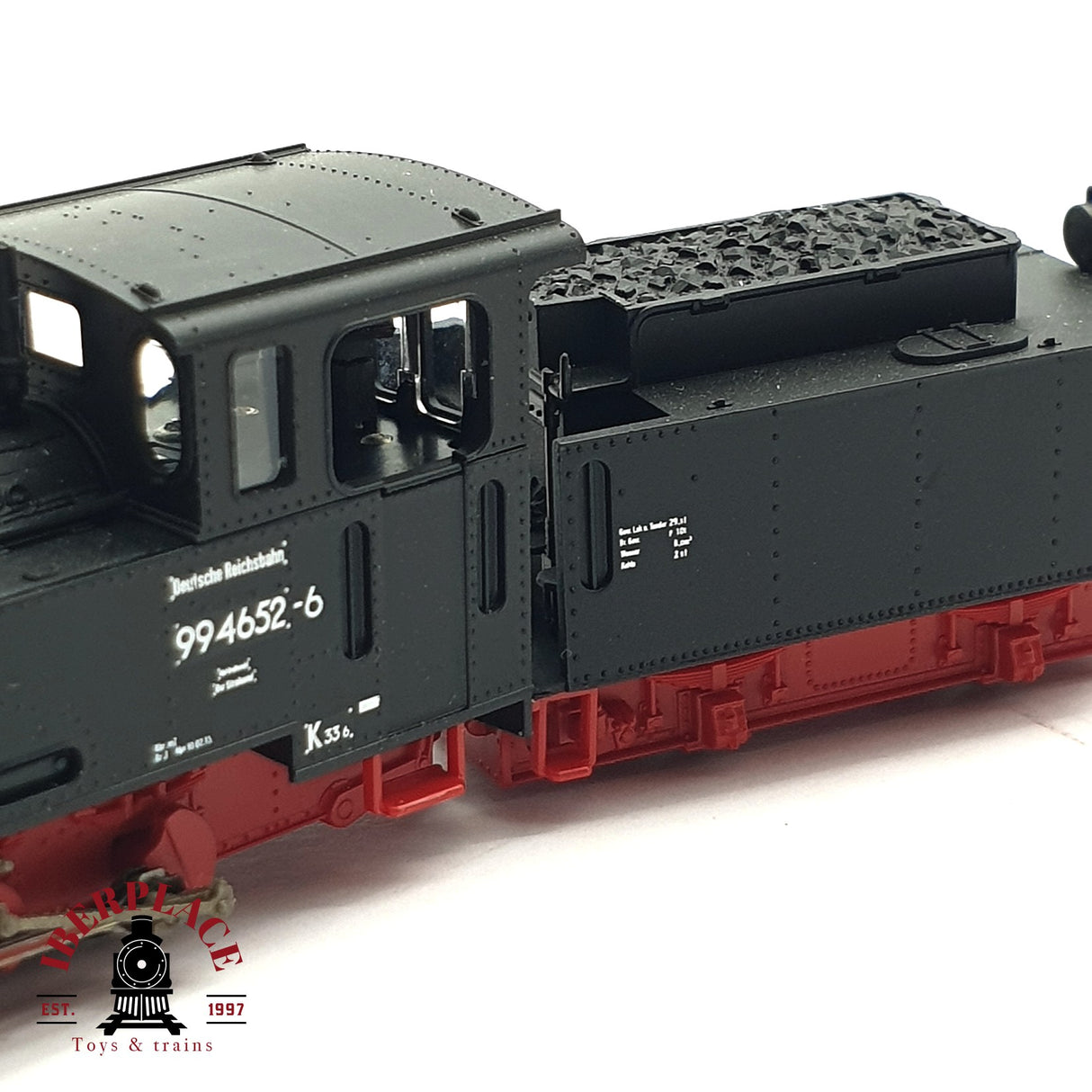 ♻️ 2da mano - DC Roco 33253 Locomotora DR 99 4652-6 H0e escala 1:87 E15