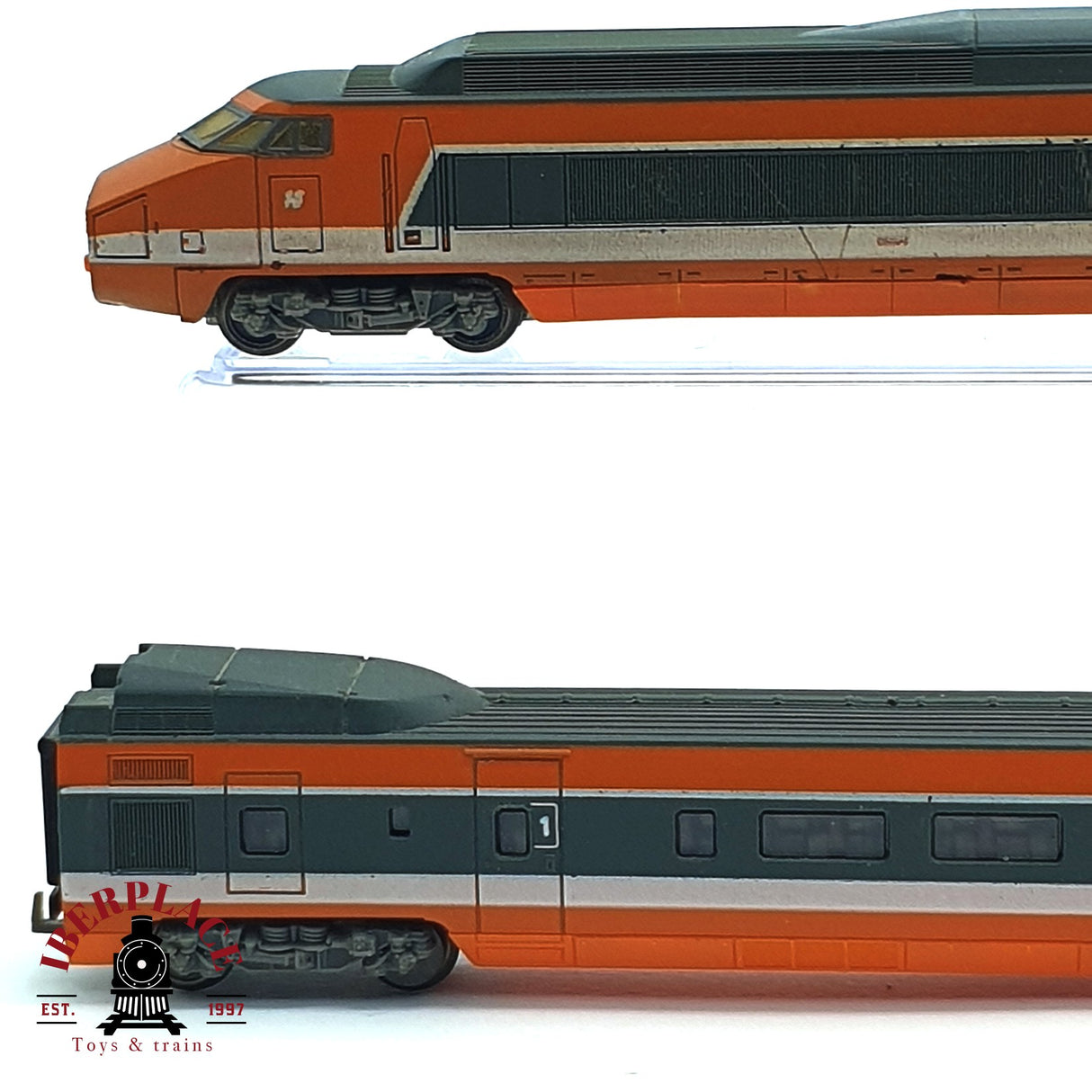 ♻️ 2da mano - Lima Tren eléctrico TGV para piezas o restaurar N escala 1:160 E16