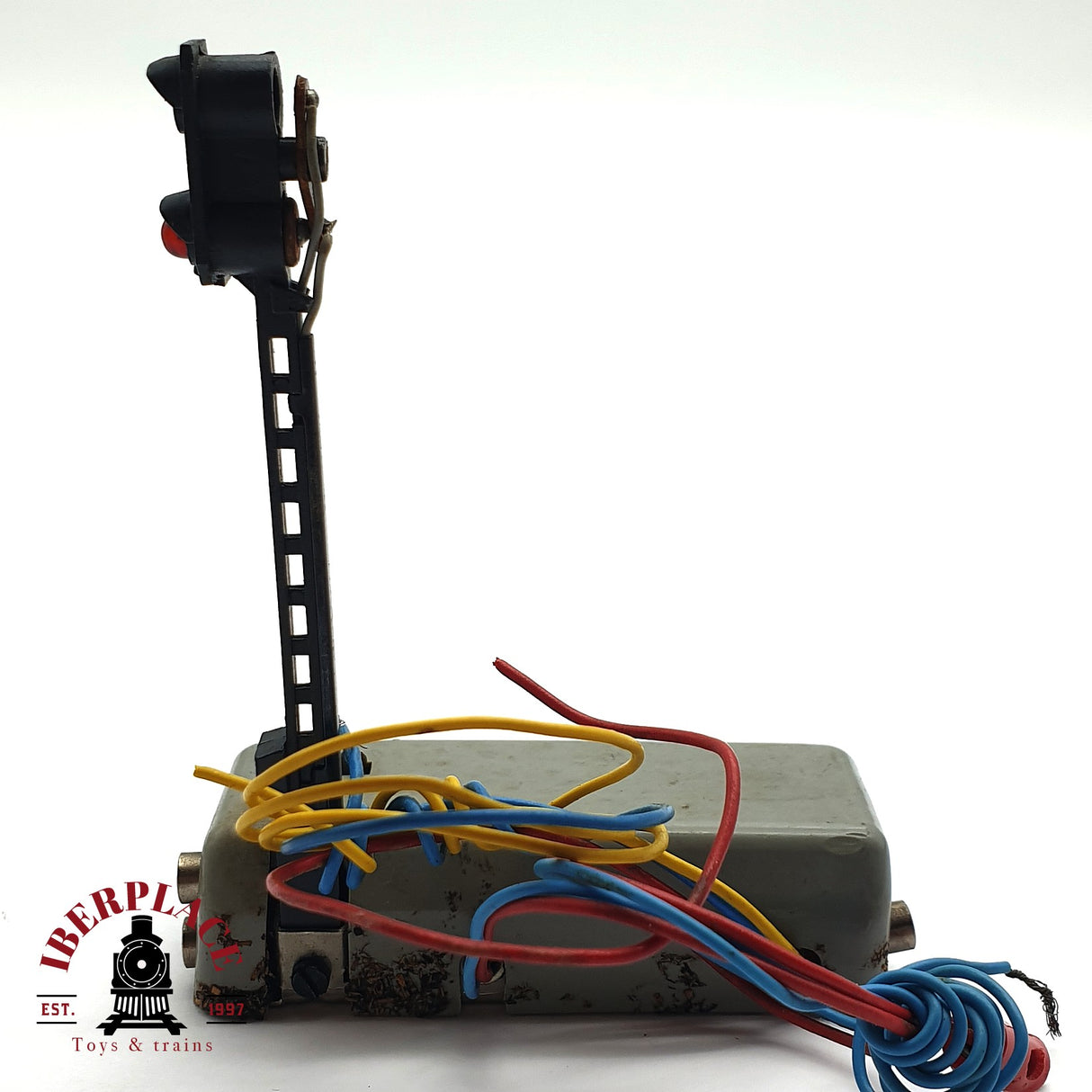 ♻️ 2da mano - Märklin semáforo con interruptor universal H0 escala 1:87 E15 2/2