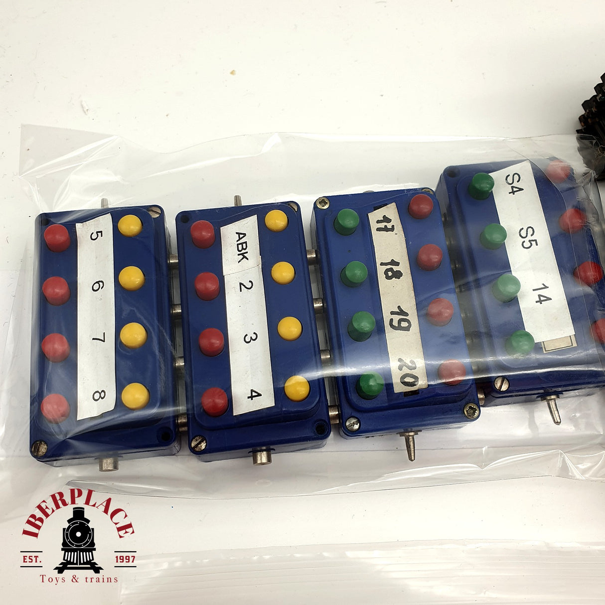 ♻️ 2da mano - Märklin 110x vías rectas curvas de conexión Sistema K pupitres encarrilador H0 escala 1:87 E15