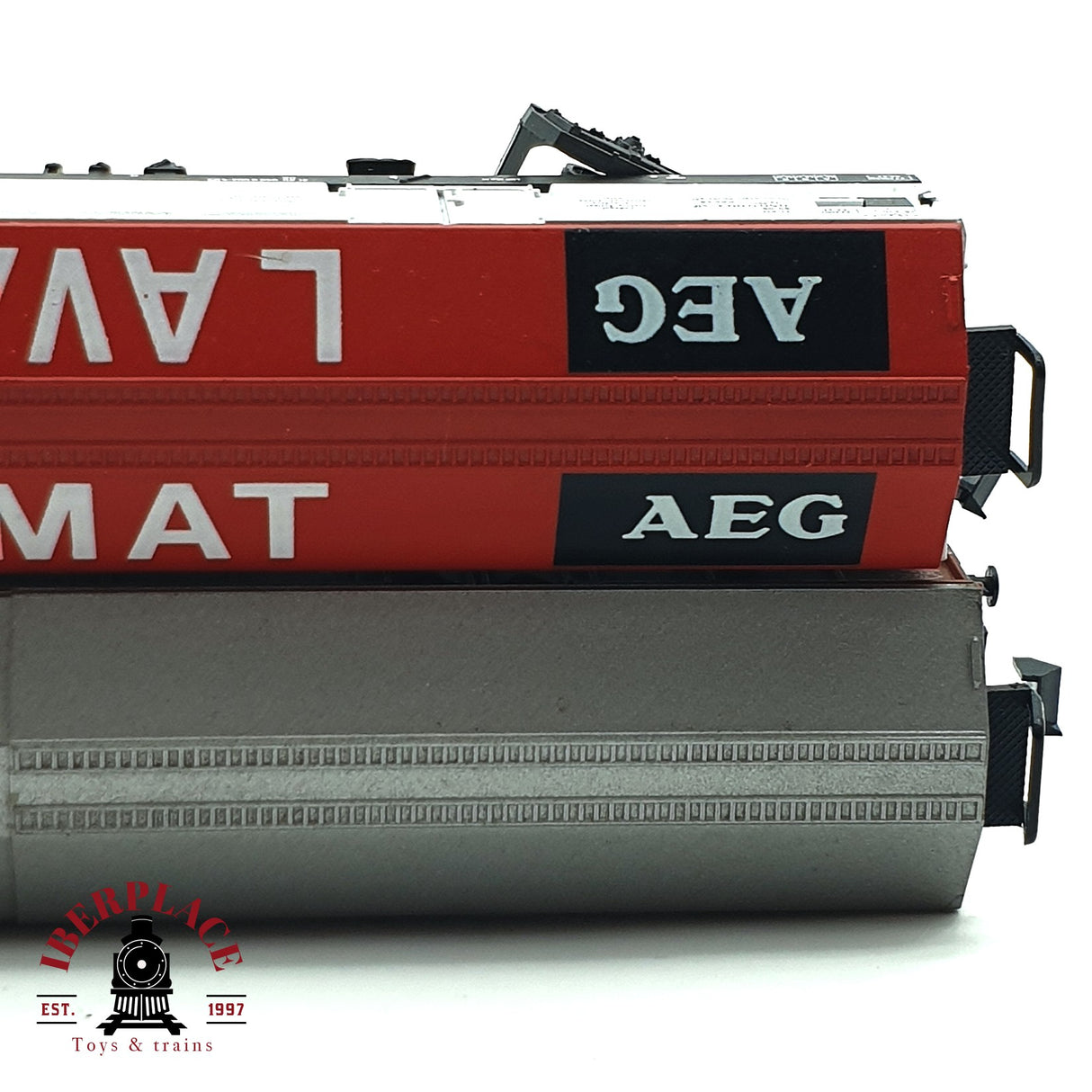 ♻️ 2da mano - 2x Minitrix vagones Mercancía Lavamat AEG DB N escala 1:160 E16