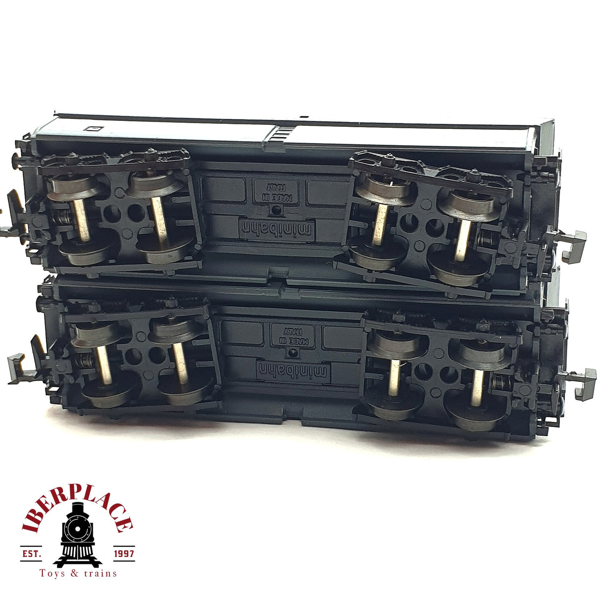 ♻️ 2da mano - 2x Minibahn vagones autodescargables SGW SNCF N escala 1:160 E16