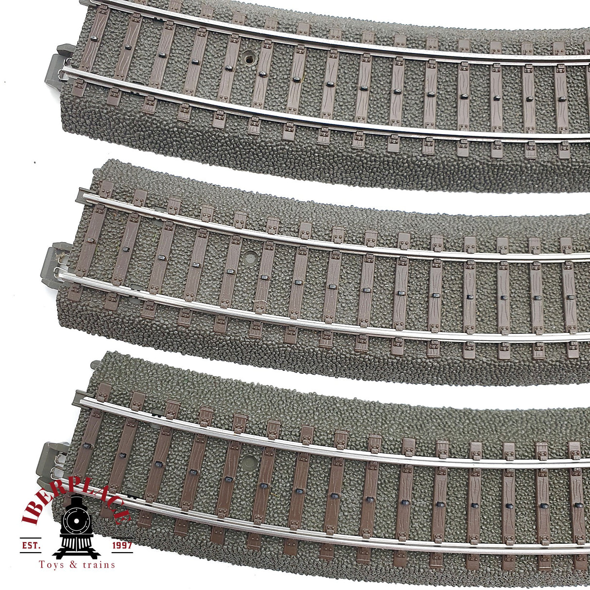 ♻️ Märklin 24130 8x vías curvas sistema C H0 escala 1:87