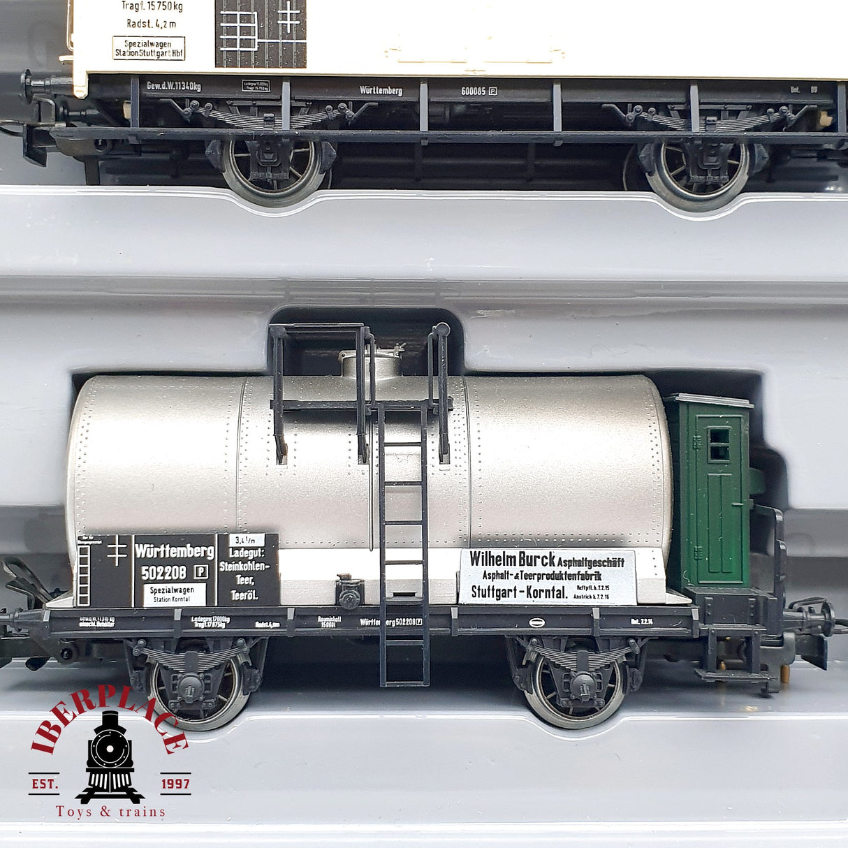 ♻️ AC Märklin 2857 set de Locomotora Württembergischer H0 escala 1:87