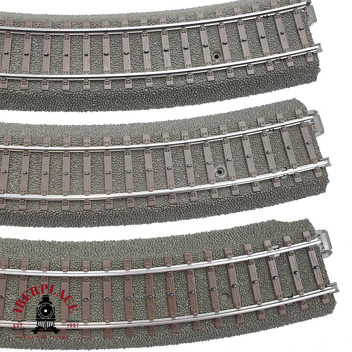 ♻️ Märklin 24130 8x vías curvas sistema C H0 escala 1:87