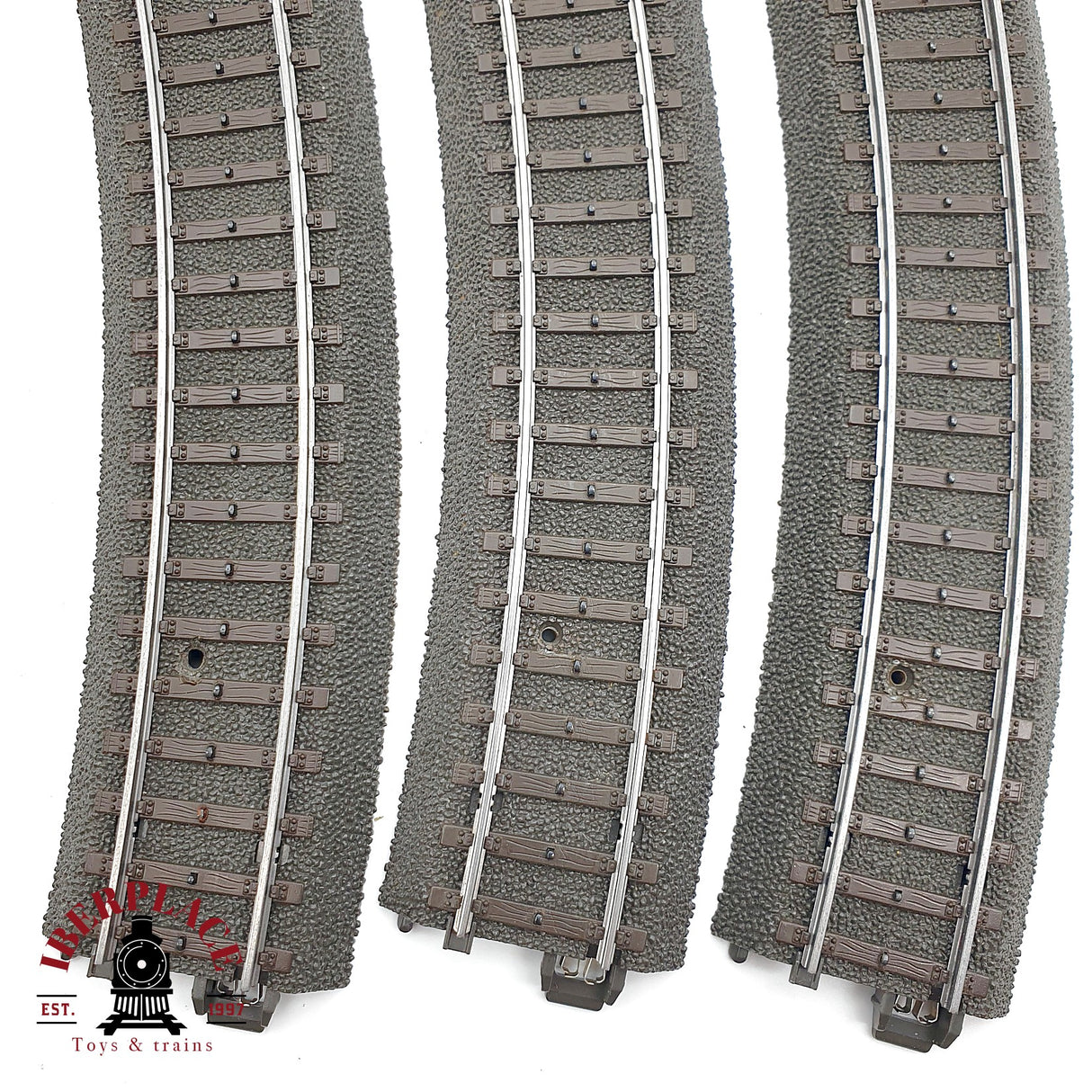♻️ Märklin 24130 8x vías curvas sistema C H0 escala 1:87