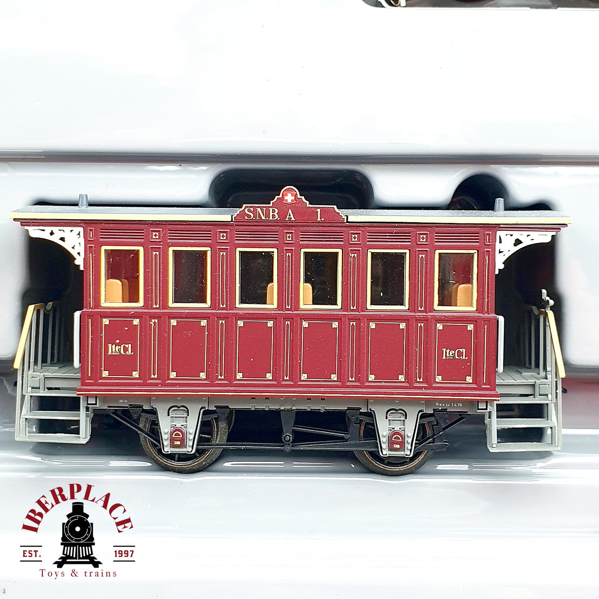♻️ AC Märklin 28471 set Locomotora linea Brötil de Español, el primer tren de Suiza H0 escala 1:87