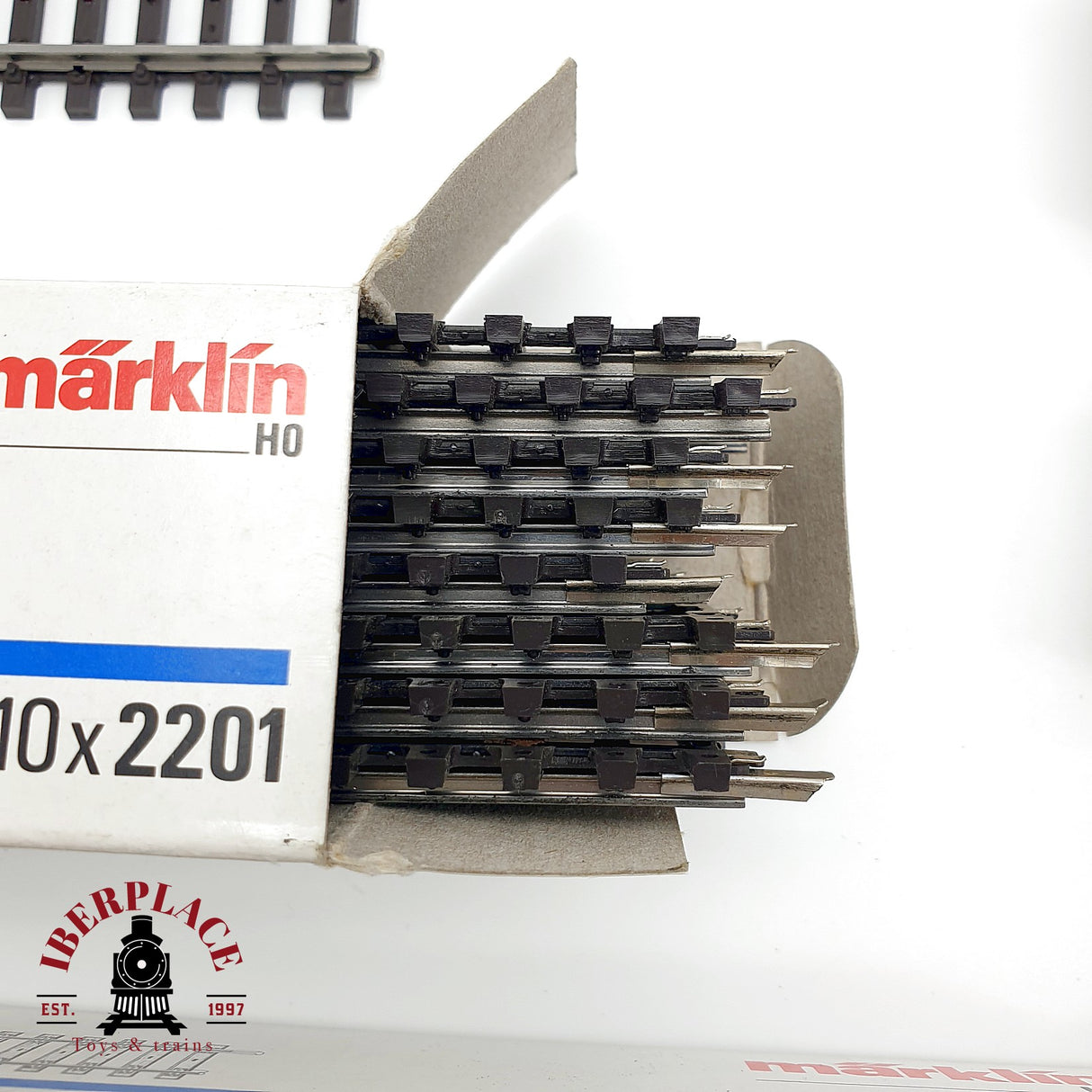 ♻️ 20x Märklin vías rectas, topes de vías, encarrilador etc sistema K H0 escala 1:87