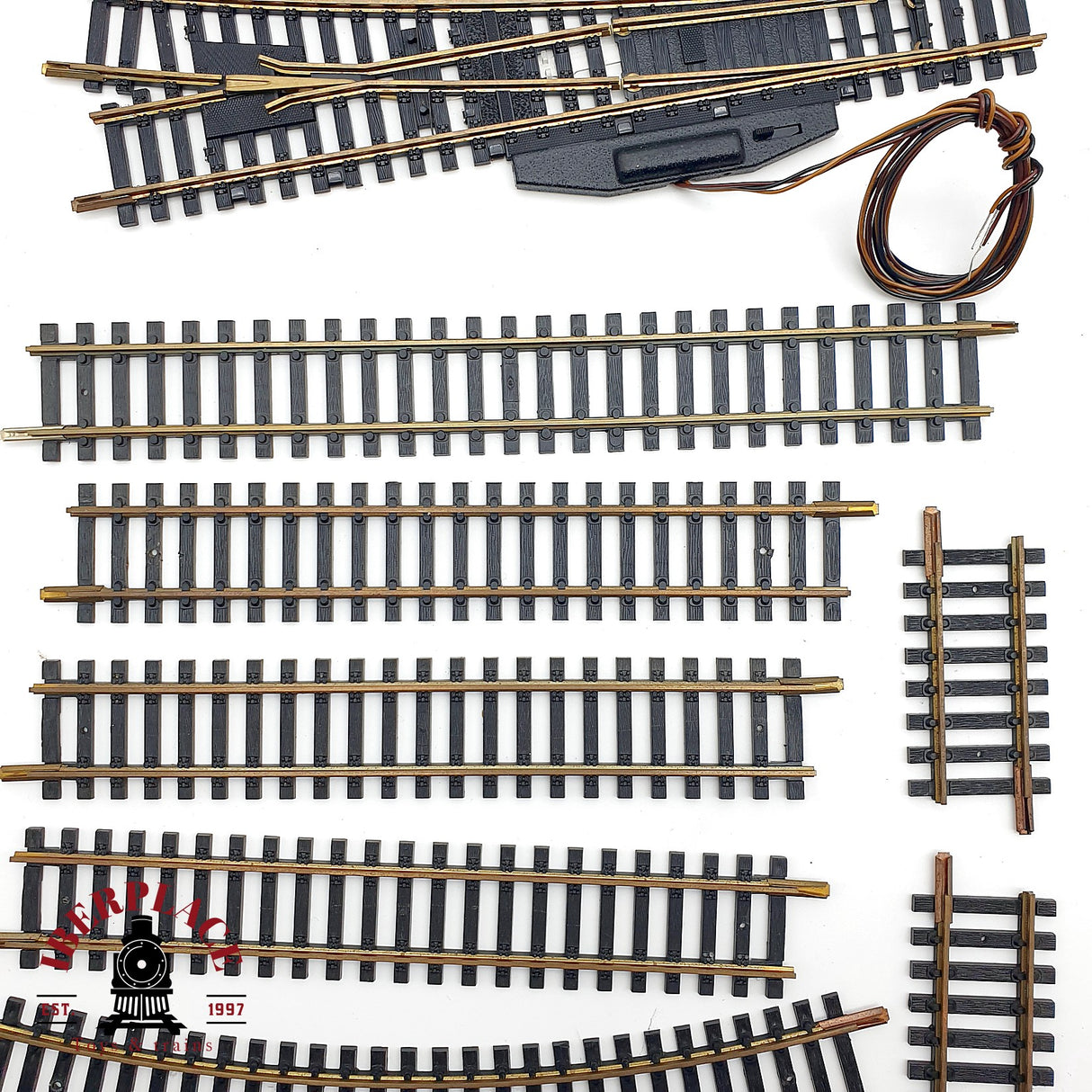 ♻️ Märklin Lote mixto desvíos, vías curvas y rectas, algunas con defecto sistema K H0 escala 1:87