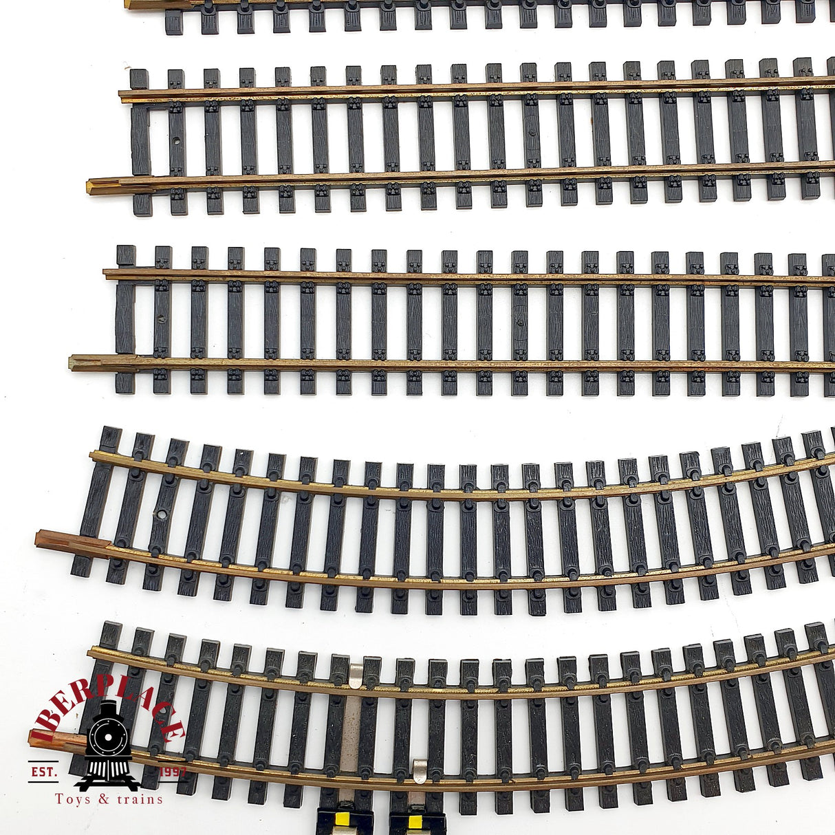 ♻️ Märklin Lote mixto desvíos, vías curvas y rectas, algunas con defecto sistema K H0 escala 1:87