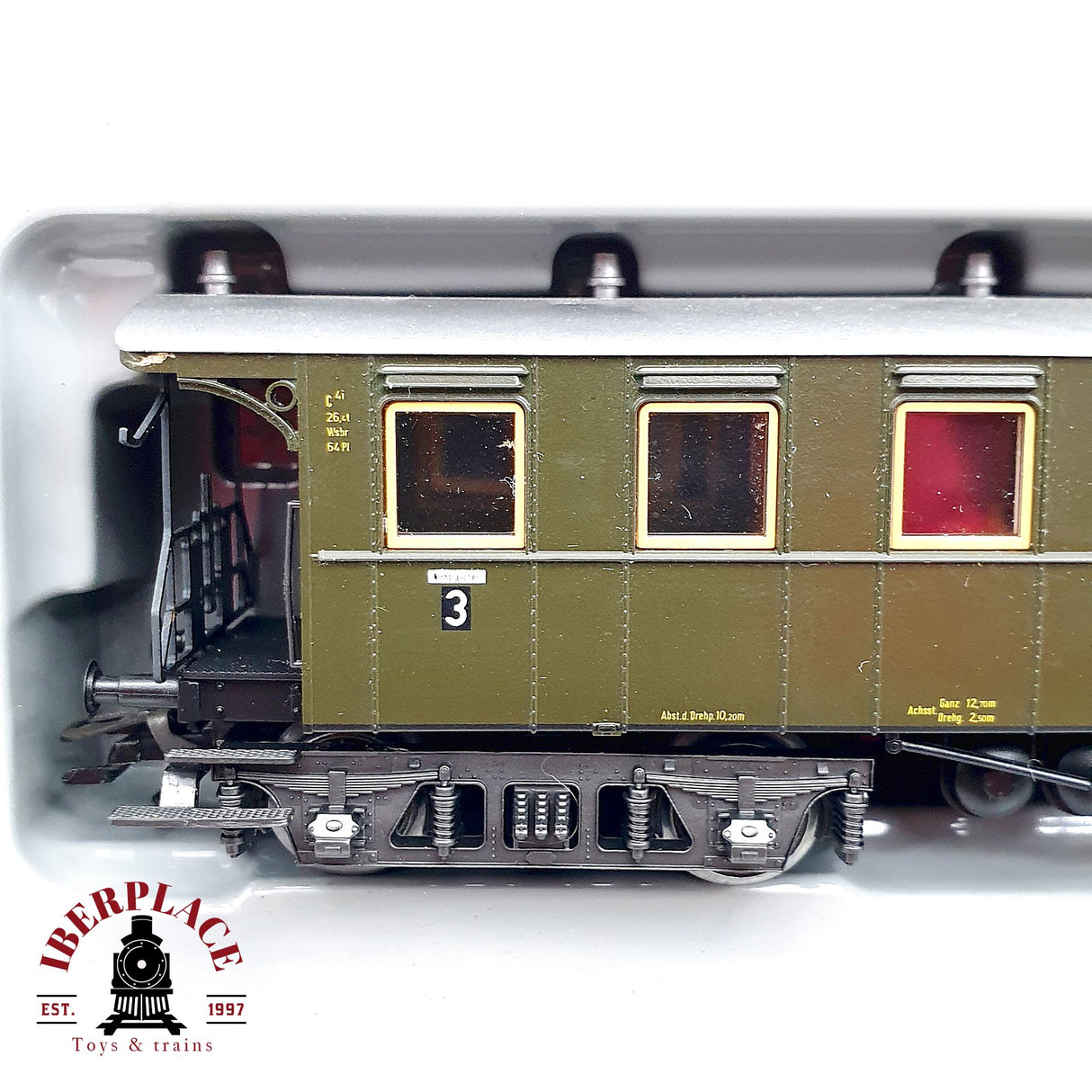 ♻️ AC Märklin 2665 digital tren de pasajeros de la antigua DRG BR 75 H0 escala 1:87