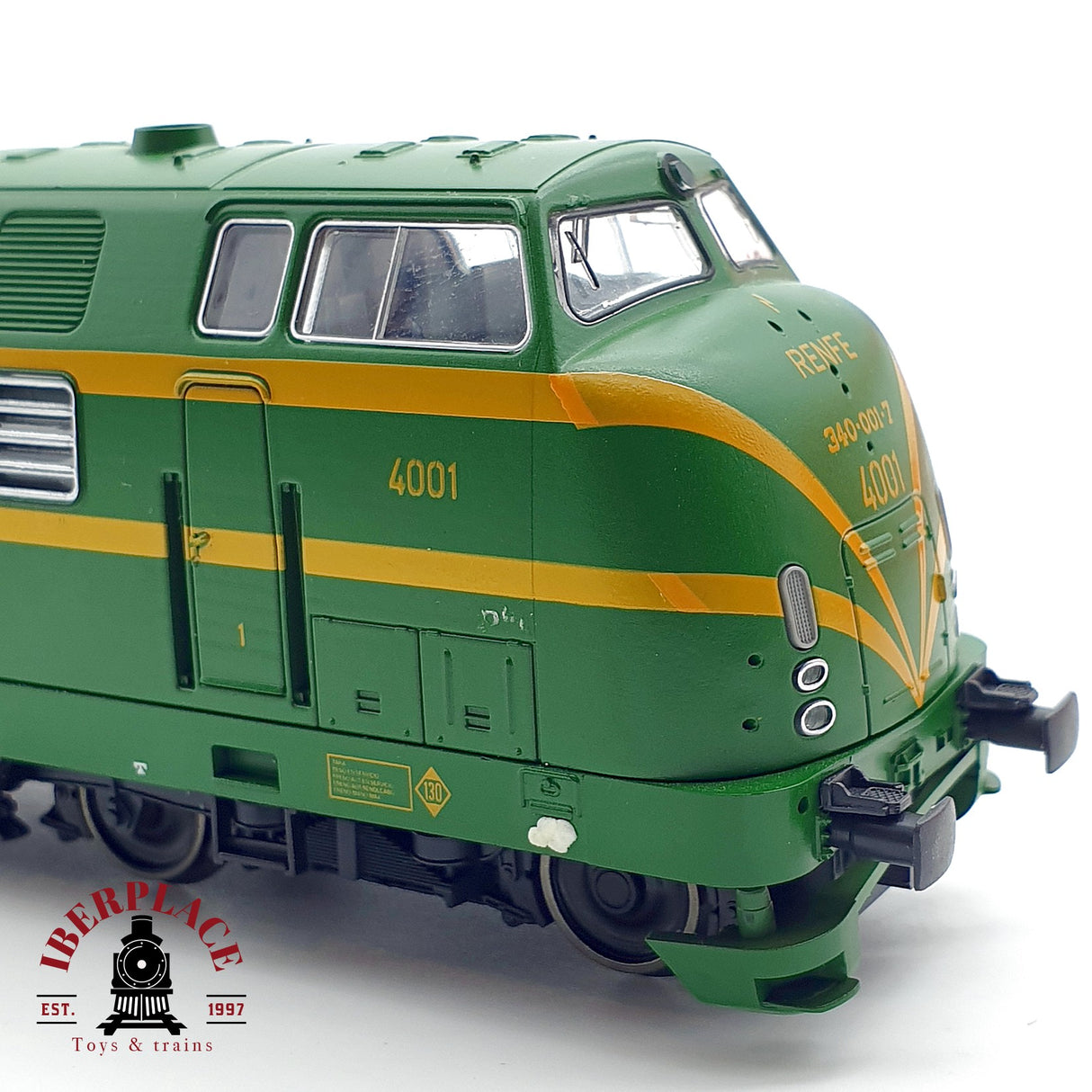 ♻️ DC Roco 43583.1 Locomotora Diesel 340 001-7 H0 escala 1:87