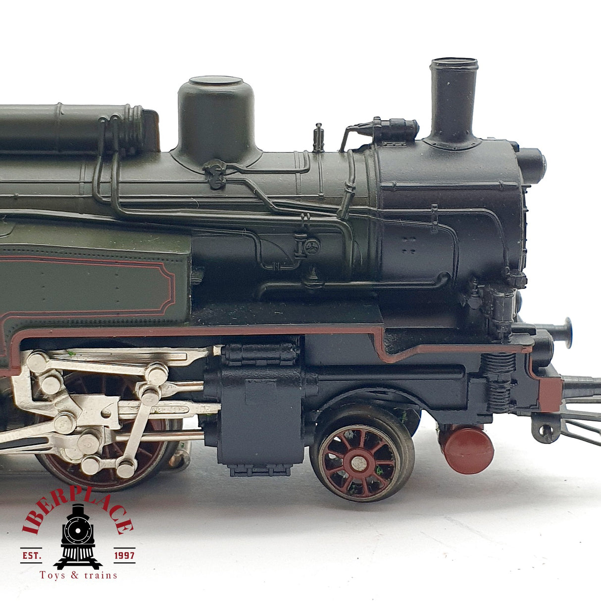 ♻️ AC Märklin Locomotora K.P.E.V 7896 verde H0 escala 1:87