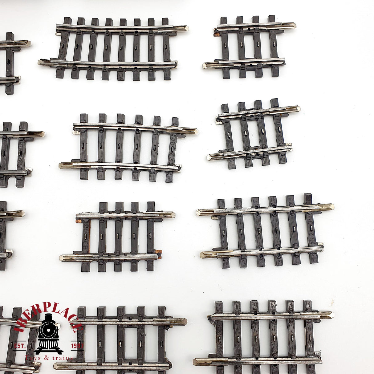 ♻️ 24x Märklin 2203 2202 vias rectas cortas sistema K H0 escala 1:87