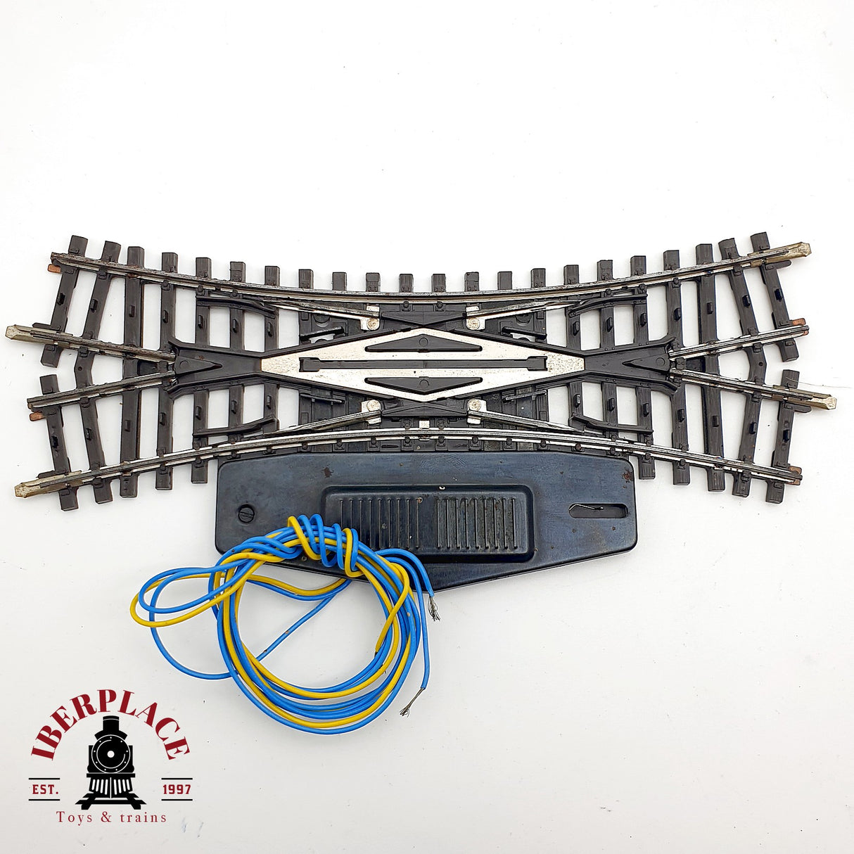 ♻️ Märklin 2160 Cruce de vías eléctrico sistema K H0 escala 1:87