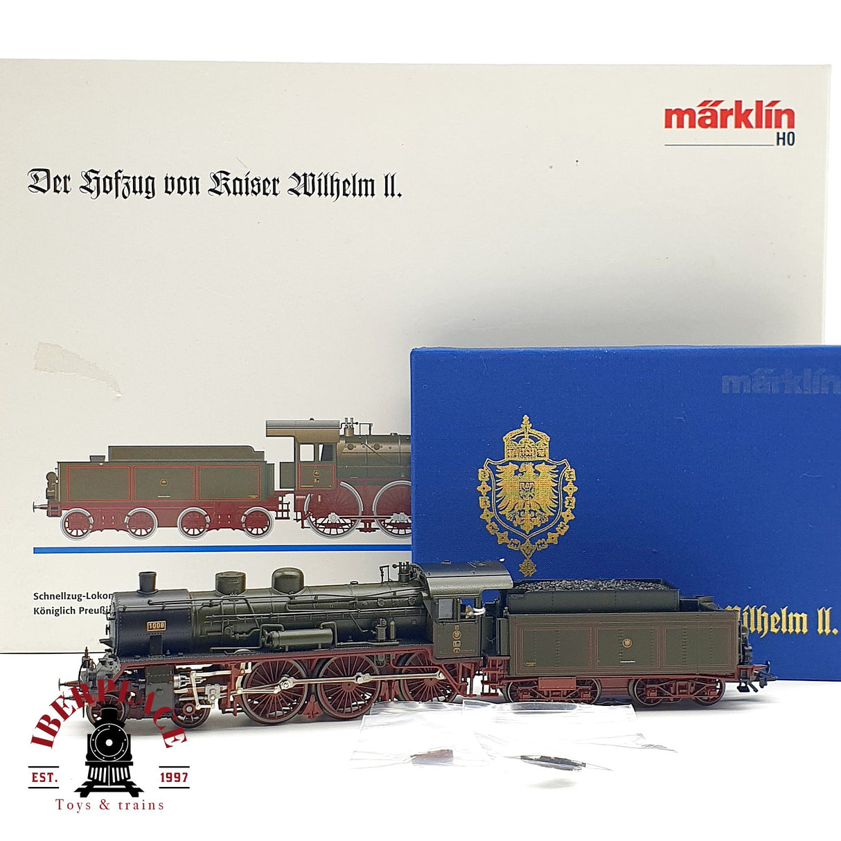 ♻️ AC Märklin 2881 Locomotora tren de la corte imperial K.P.E.V H0 escala 1:87