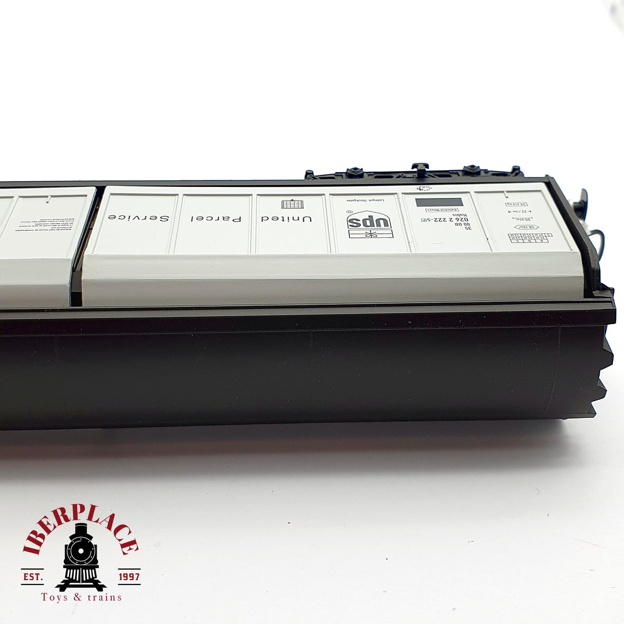 ♻️ DC Electrotren 5551K vagón cerrado UPS DB 026 2 222 H0 escala 1:87