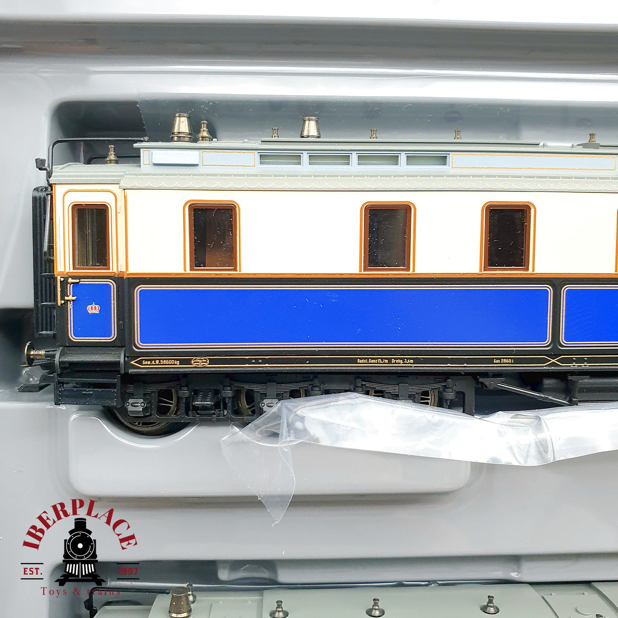 ♻️ AC Märklin 2881 set de vagones salon Kaiserin H0 escala 1:87 1/2