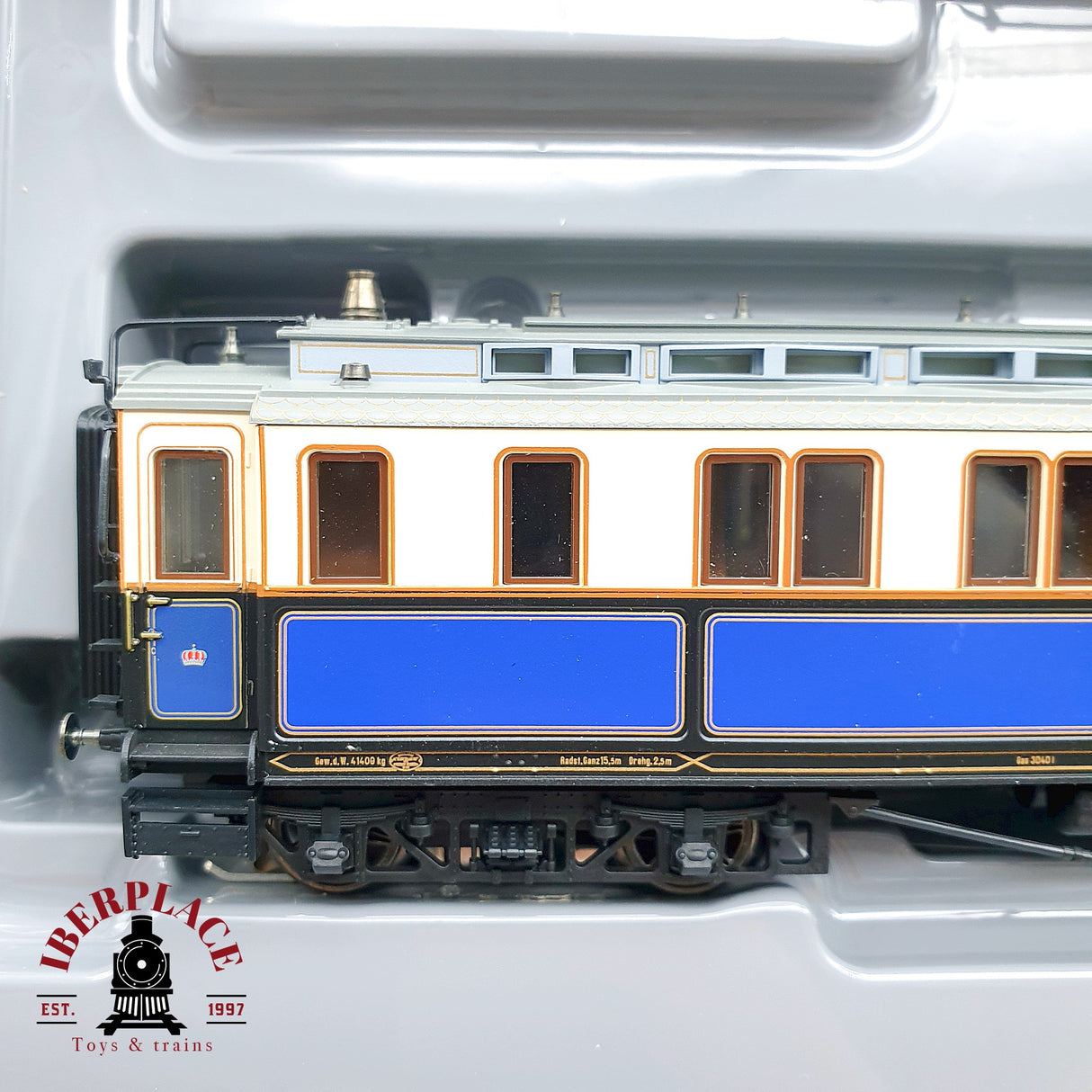 ♻️ AC Märklin 2881 set de vagones salon Kaiserin H0 escala 1:87 1/2