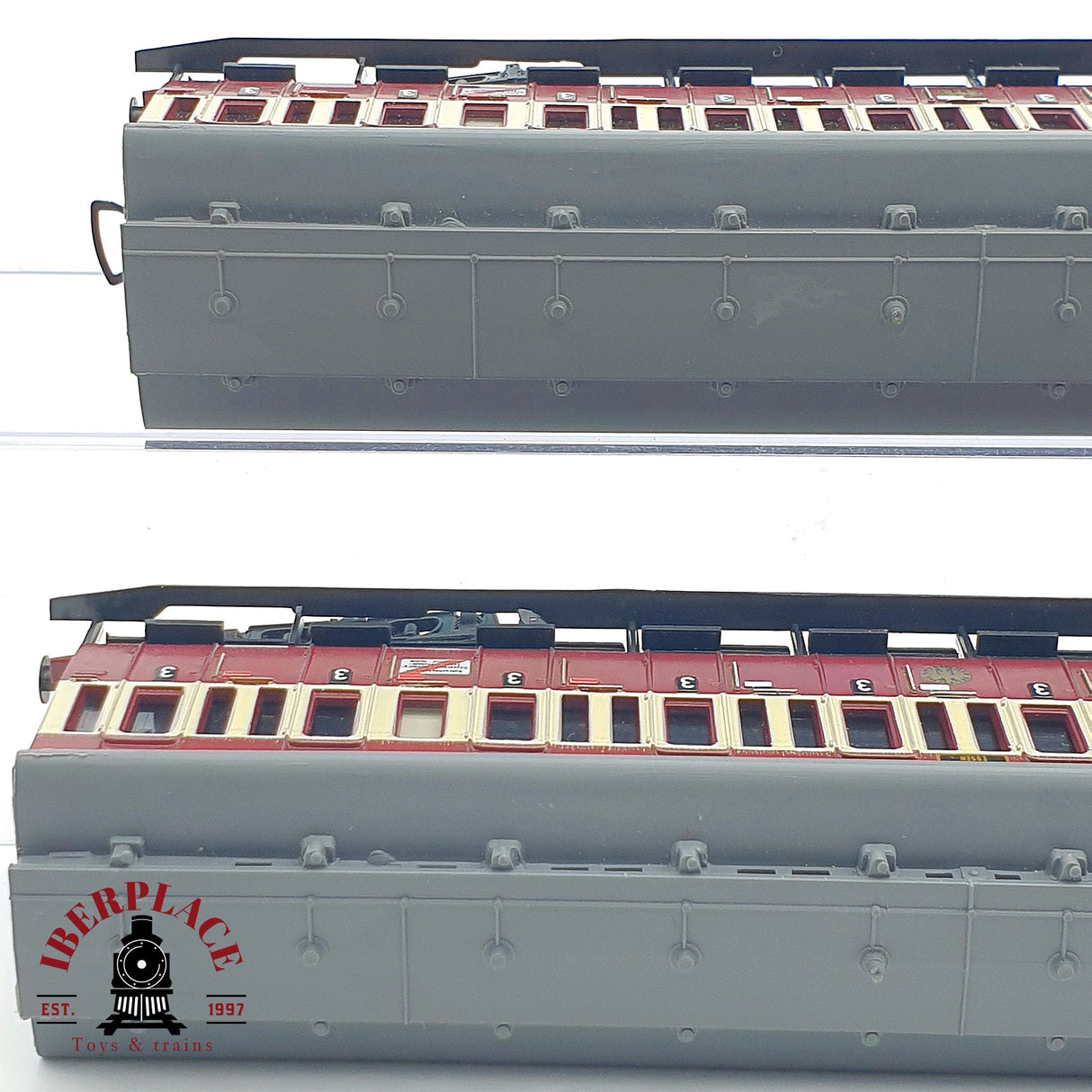 ♻️ DC 2x Liliput vagones pasajeros DRG 41286 H0 escala 1:87