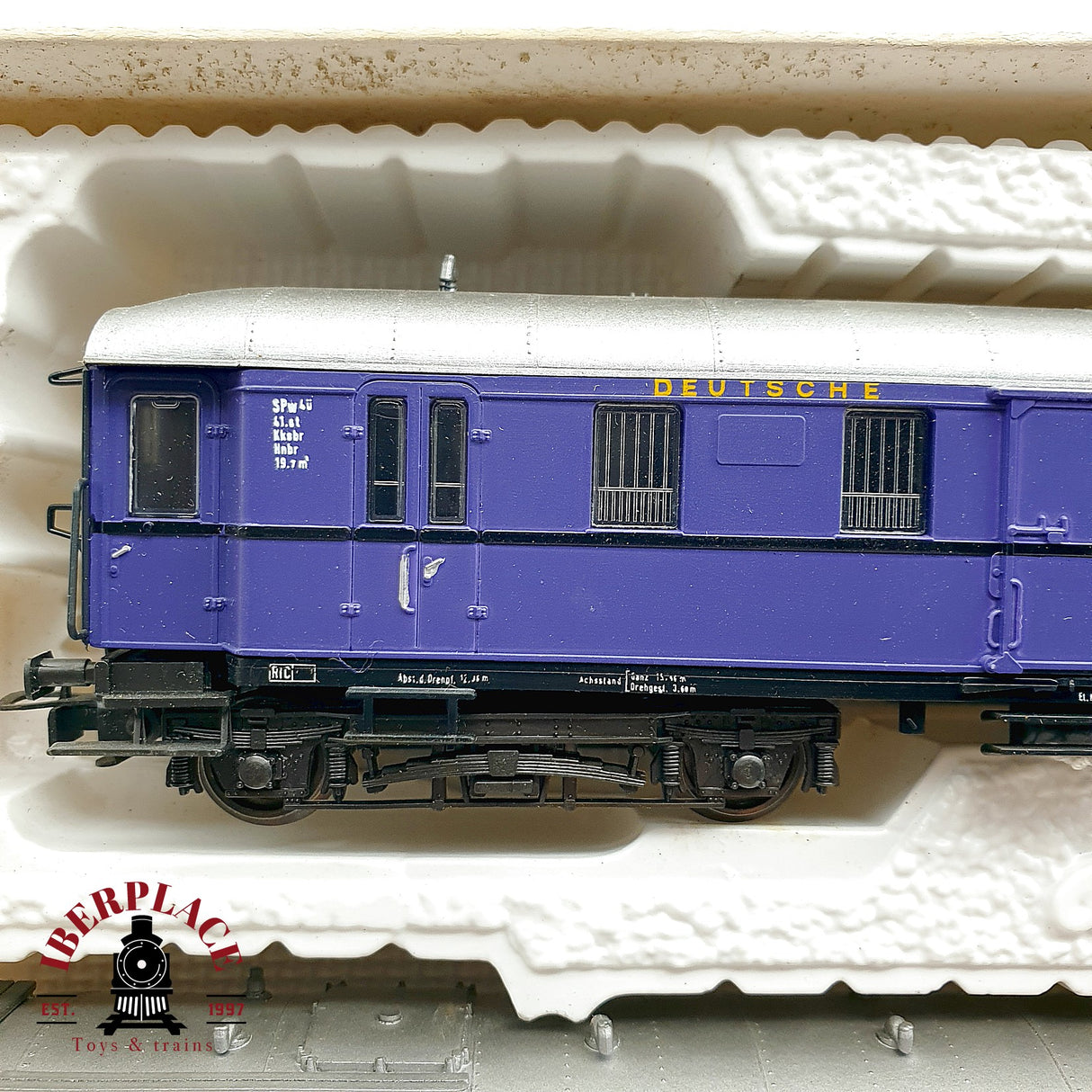 ♻️ DC Liliput 820 set de coches pasajero y equipaje Rheingold DRG H0 escala 1:87