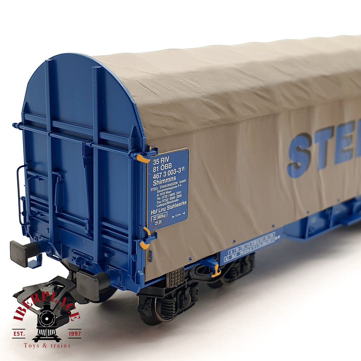 ♻️ AC Märklin 47206 vagón cerrado Steel ÖBB 467 H0 escala 1:87