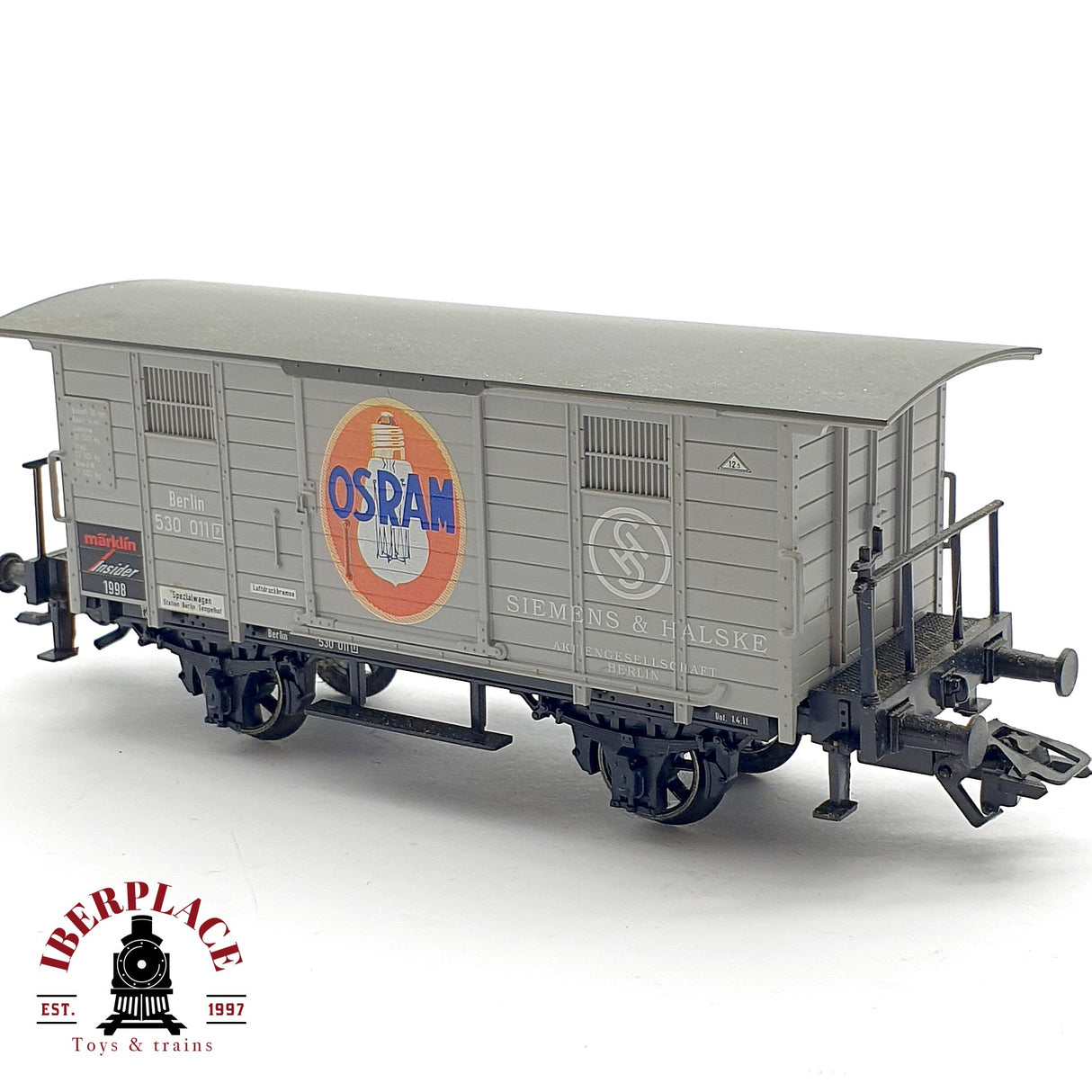 ♻️ AC Märklin Insider 48853 vagón cerrado OSRAM Berlin 530 H0 escala 1:87