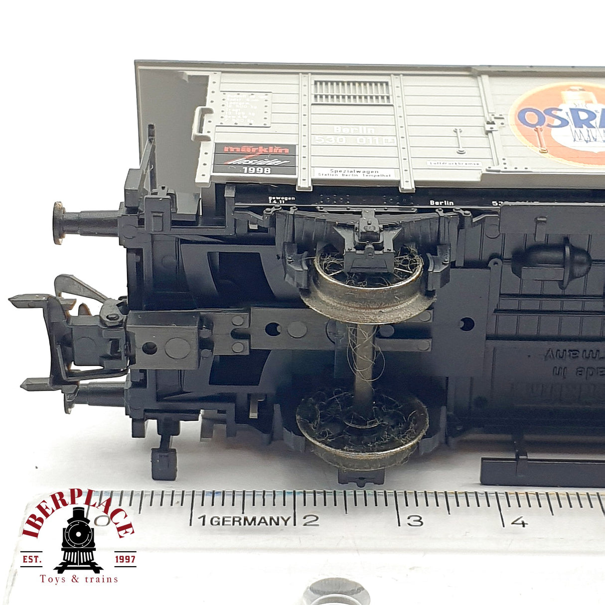 ♻️ AC Märklin Insider 48853 vagón cerrado OSRAM Berlin 530 H0 escala 1:87
