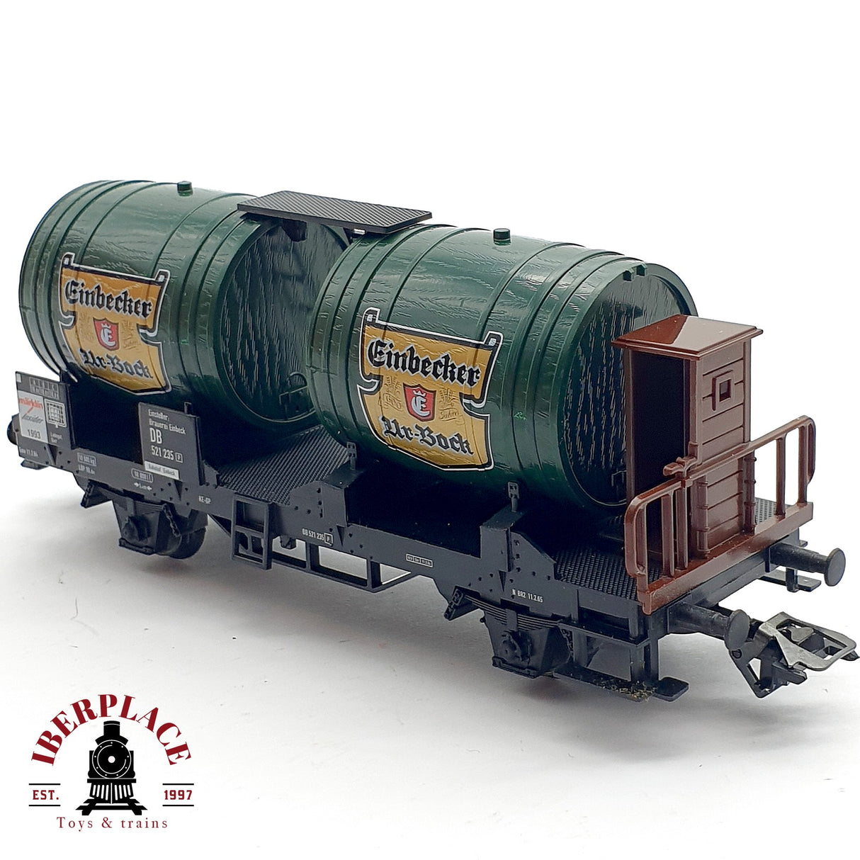 ♻️ AC Märklin insider 84438 vagon anual 1993 barriles de cerveza DB H0 escala 1:87