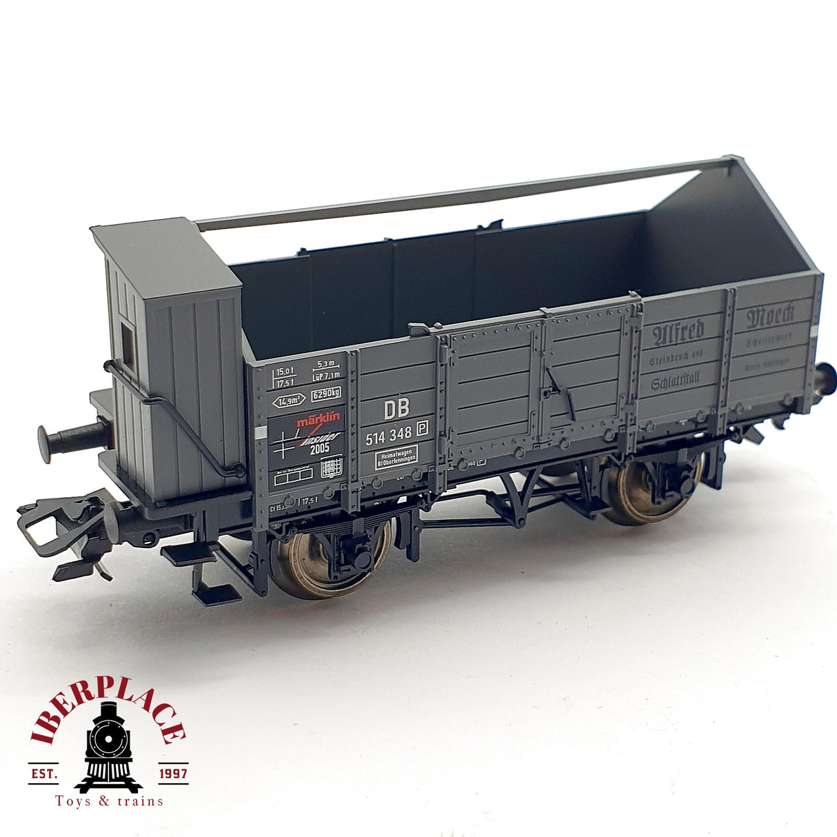 ♻️ AC Märklin insider 46022 vagón anual 2005 DB 514 348 H0 escala 1:87