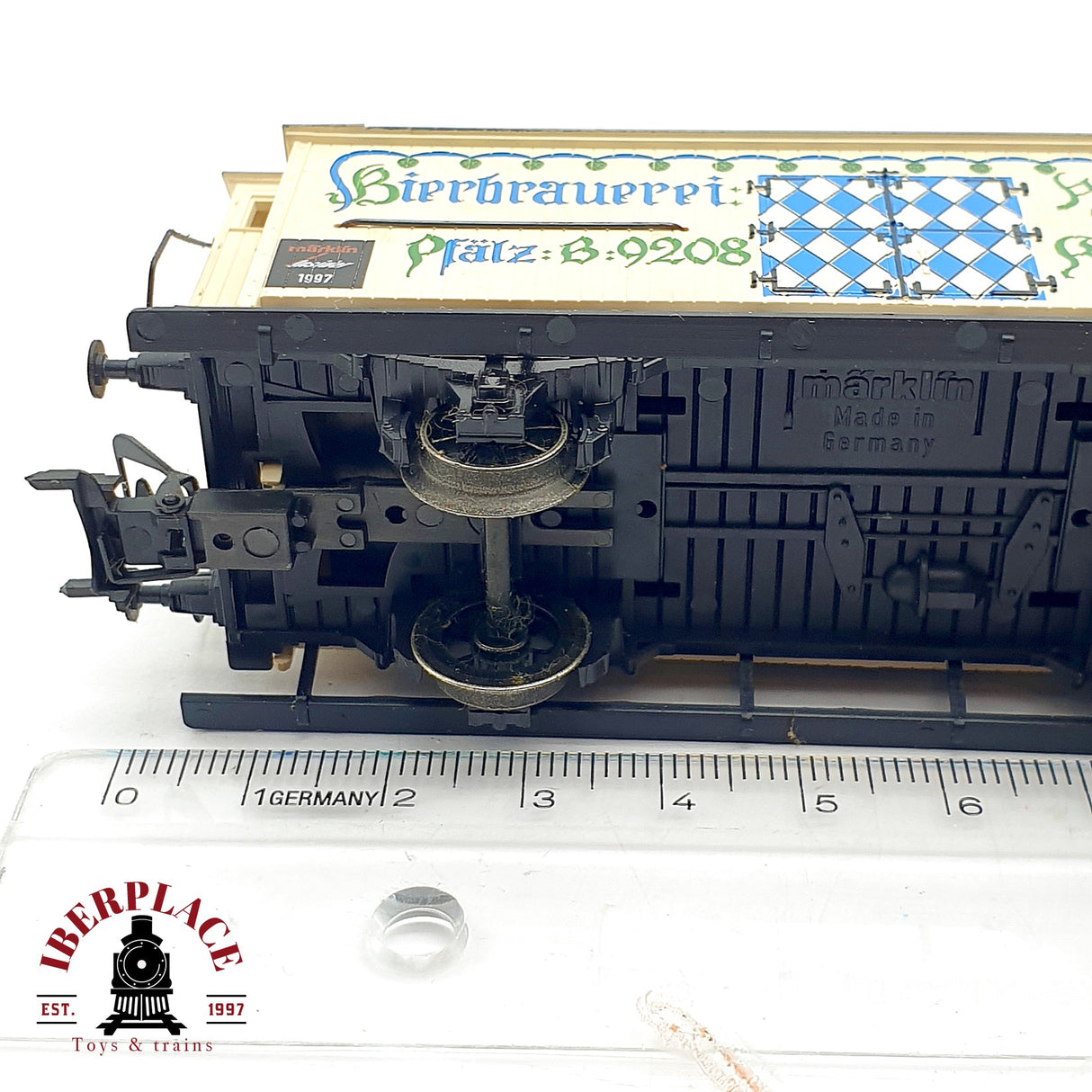 ♻️ AC Märklin insider 48921 vagón anual 1997 Bierbrauerei H0 escala 1:87