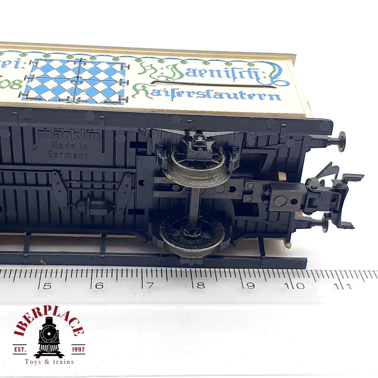♻️ AC Märklin insider 48921 vagón anual 1997 Bierbrauerei H0 escala 1:87