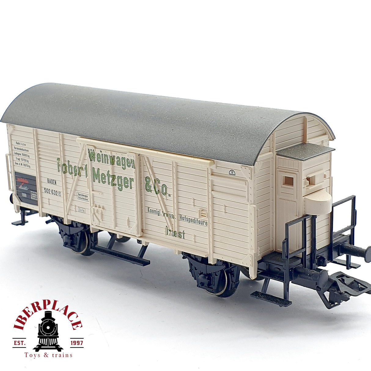 ♻️ AC Märklin insider 48754 vagón anual 1999 Weinwagen Robert Metzger H0 escala 1:87