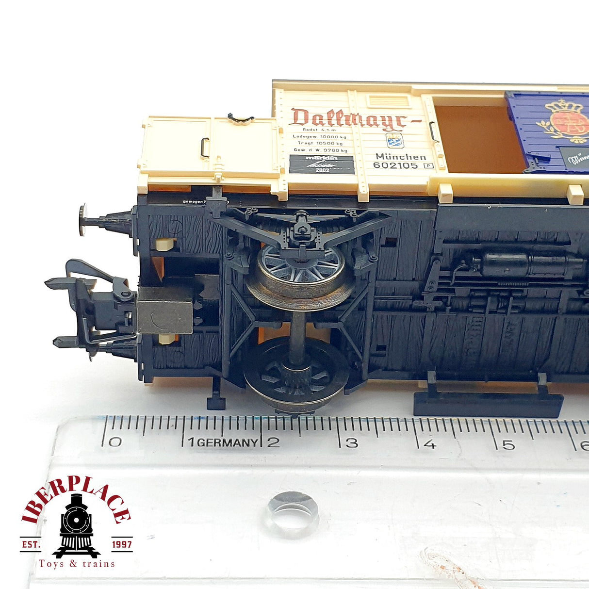 ♻️ AC Märklin 46074 vagón anual 2002 Dallmayr Kaffee H0 escala 1:87