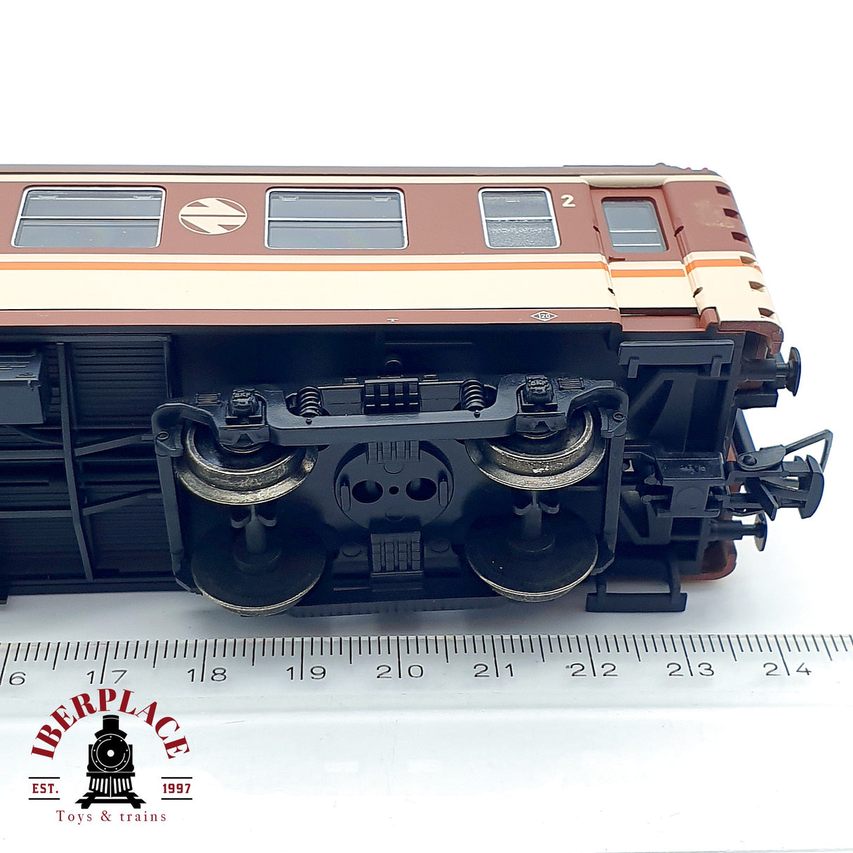 ♻️ DC Electrotren 5053K Coche estrella 2da clase BB1 5297 H0 escala 1:87