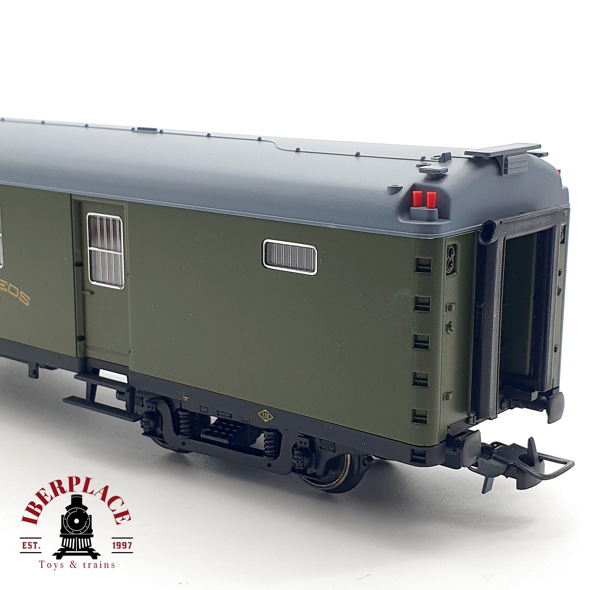 ♻️ DC Electrotren 5214K Coche correos DGCT 2049 Ep 3-4 H0 escala 1:87