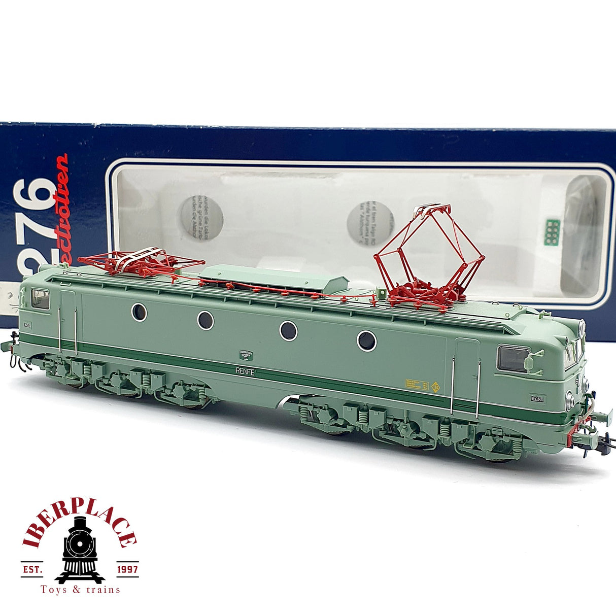 ♻️ DC Electrotren 2701 Locomotora RENFE 276-068 Ep III H0 escala 1:87