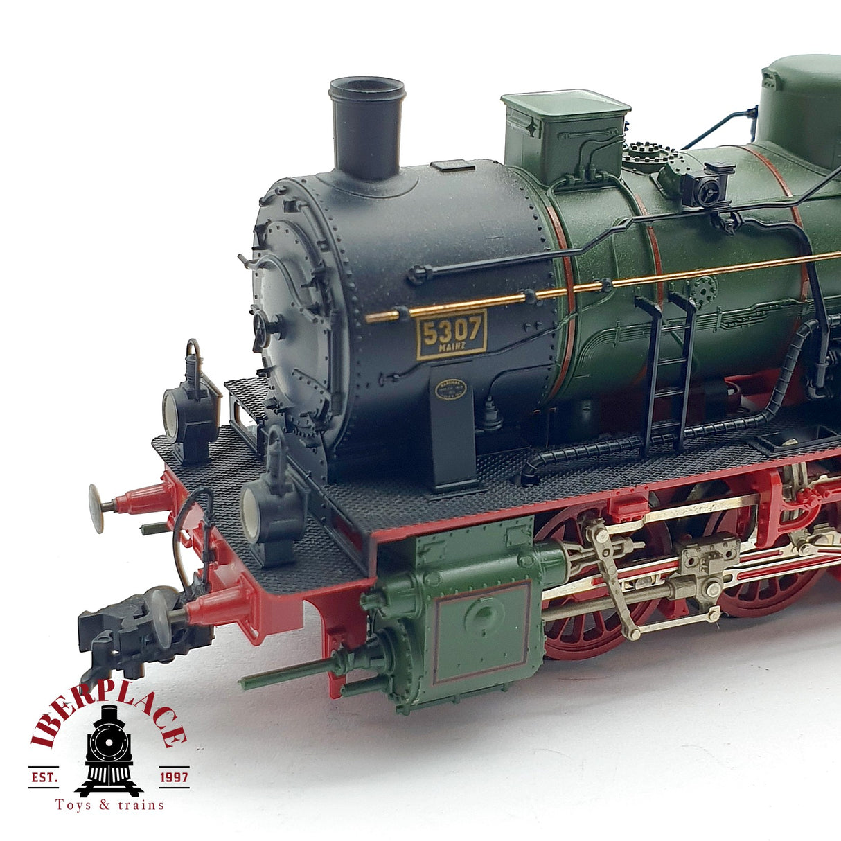 ♻️ DC 3x Fleischmann Locomotora K.P.E.V 5307 + vagones pasajeros H0 escala 1:87